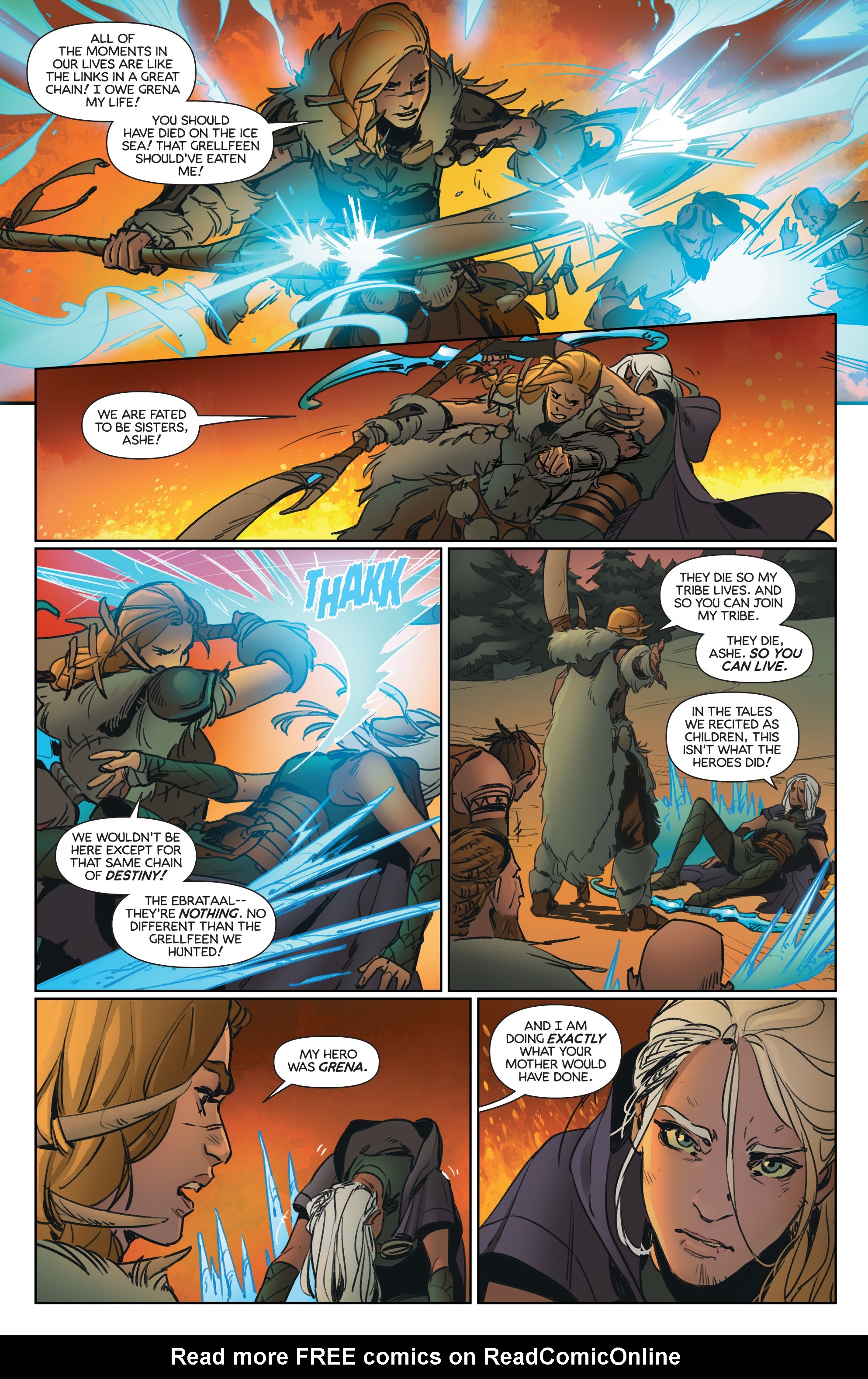 Read online League of Legends: Ashe: Warmother Special Edition comic -  Issue #4 - 22