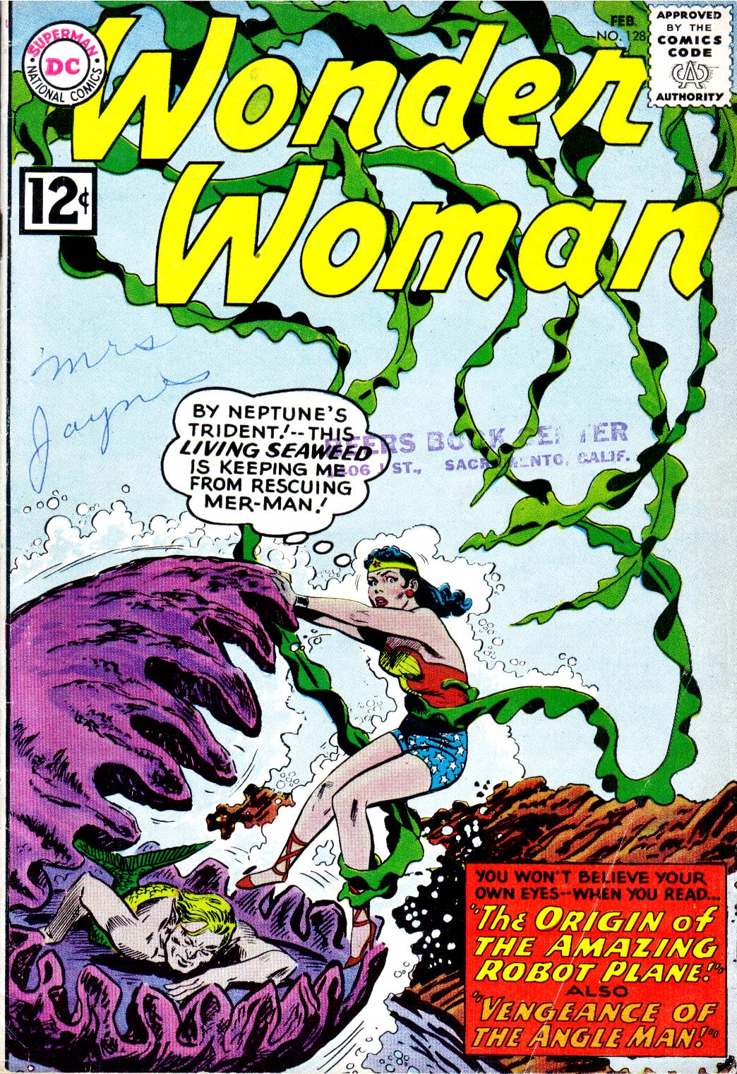 Read online Wonder Woman (1942) comic -  Issue #128 - 1