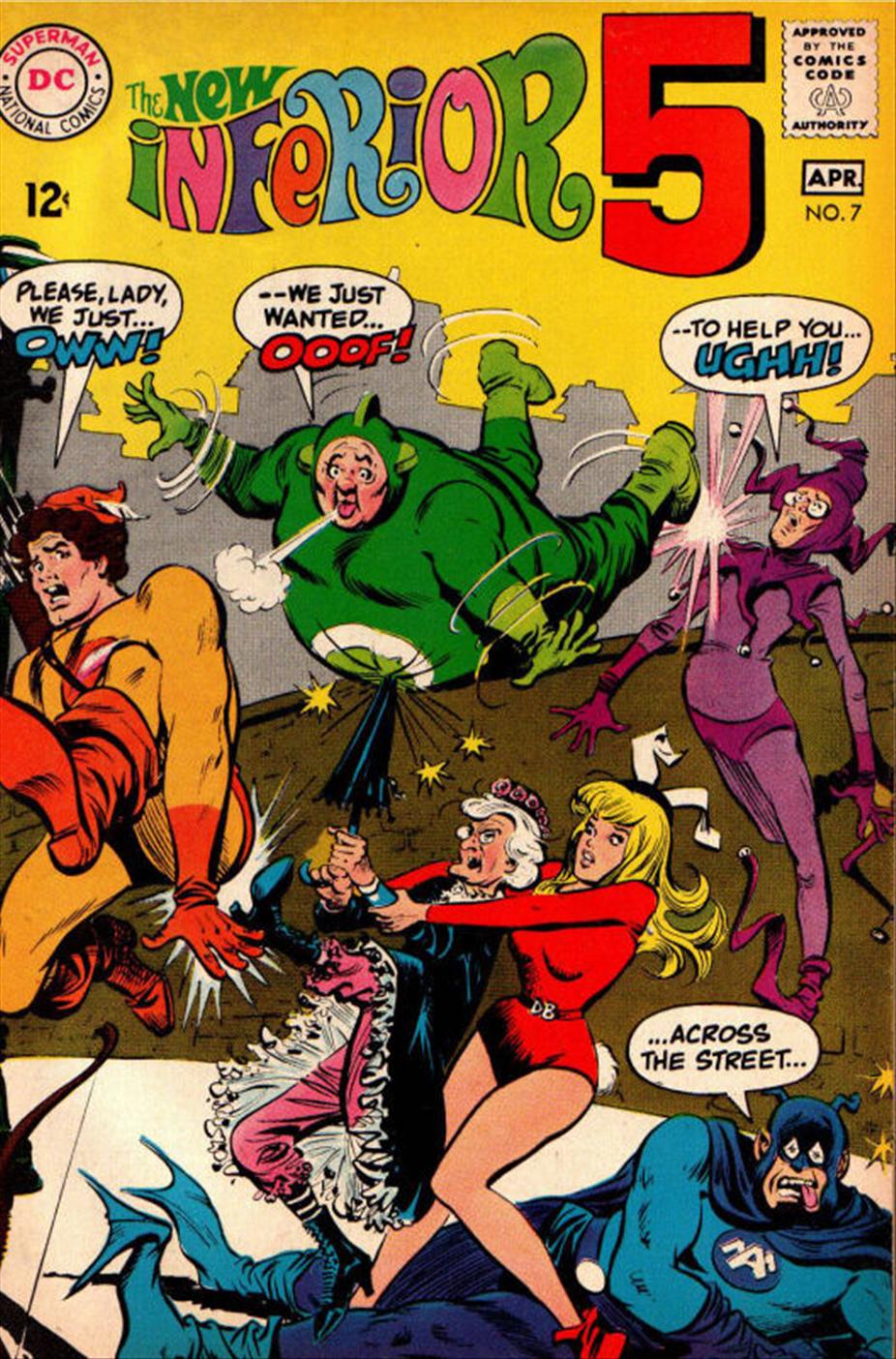 Read online The Inferior Five comic -  Issue #7 - 1