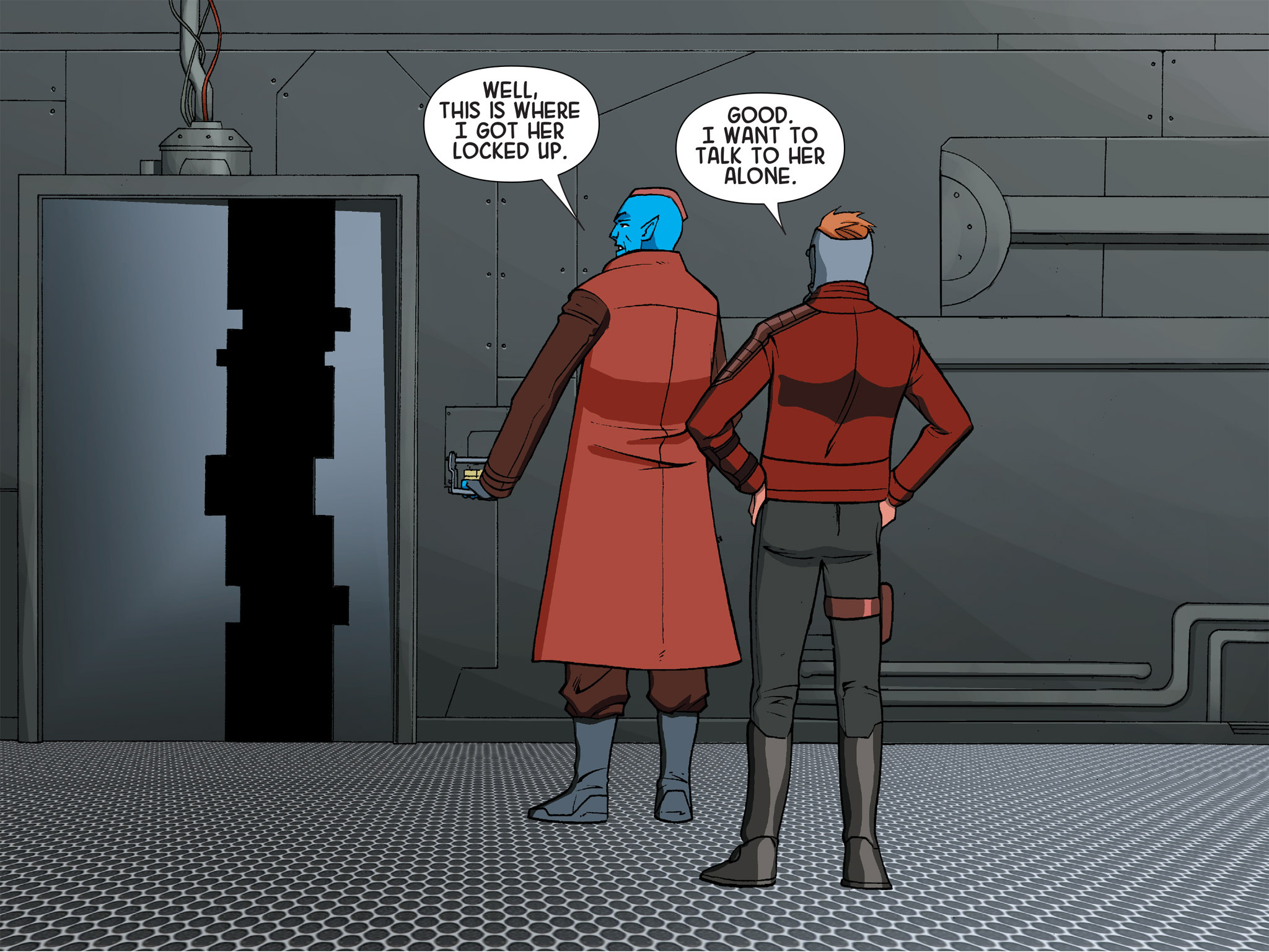 Read online Guardians of the Galaxy: Awesome Mix Infinite Comic comic -  Issue #7 - 32
