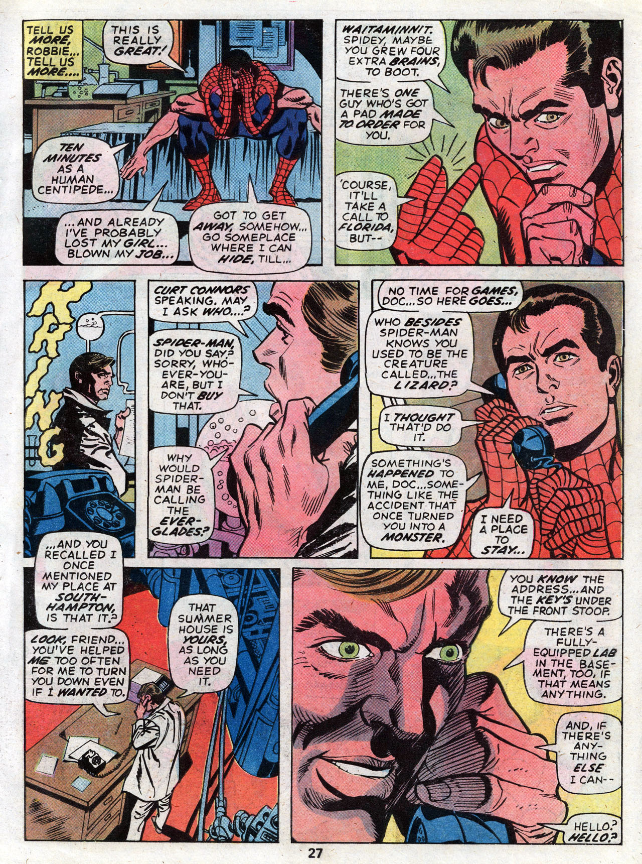 Read online Marvel Treasury Edition comic -  Issue #14 - 27