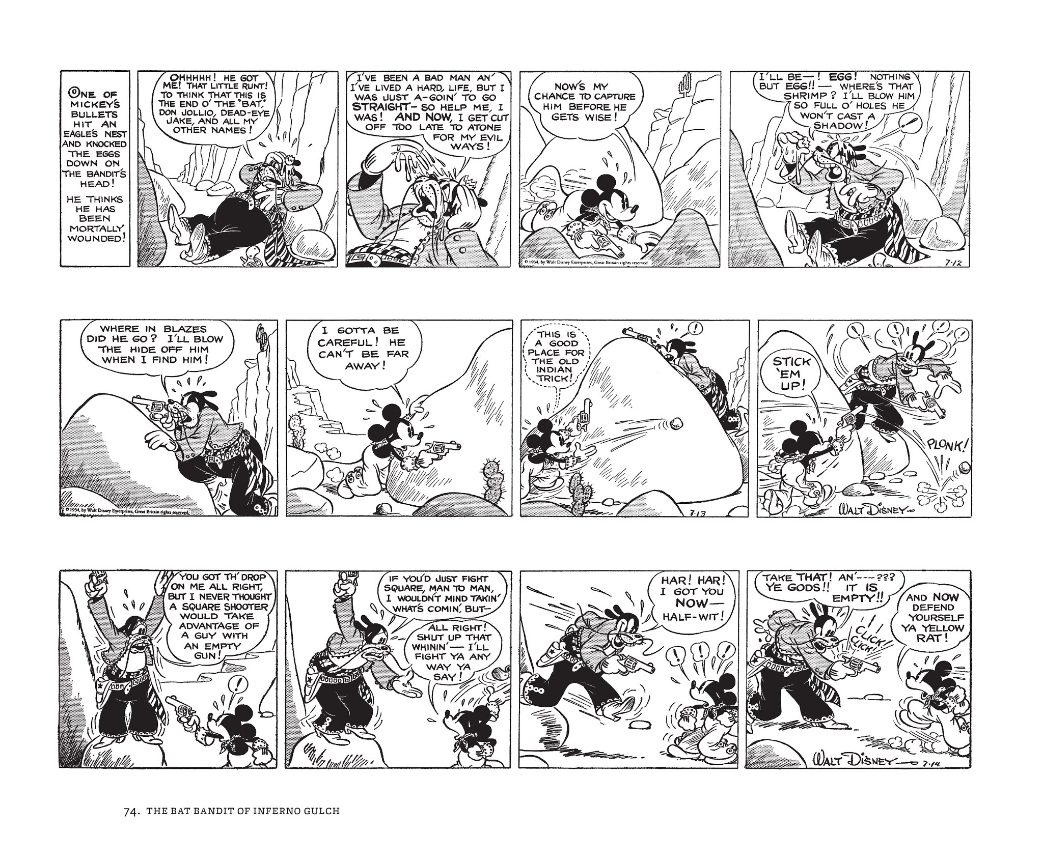 Read online Walt Disney's Mickey Mouse by Floyd Gottfredson comic -  Issue # TPB 3 (Part 1) - 74