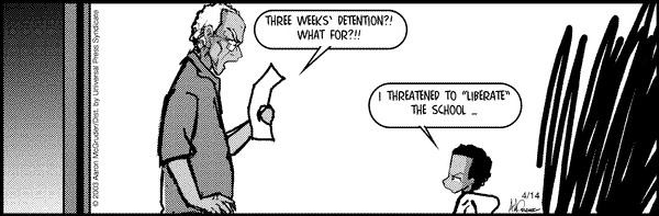 Read online The Boondocks Collection comic -  Issue # Year 2003 - 104