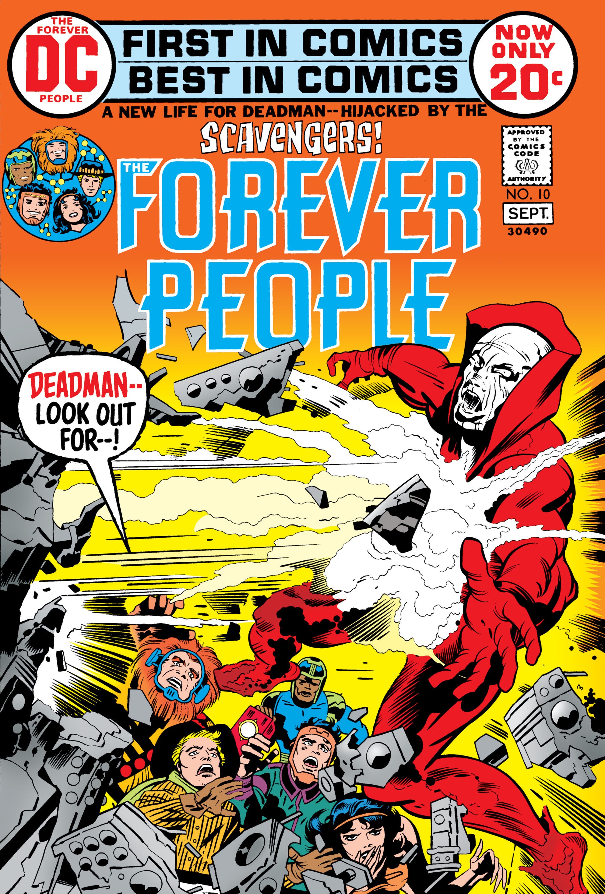 Read online The Forever People comic -  Issue #10 - 1