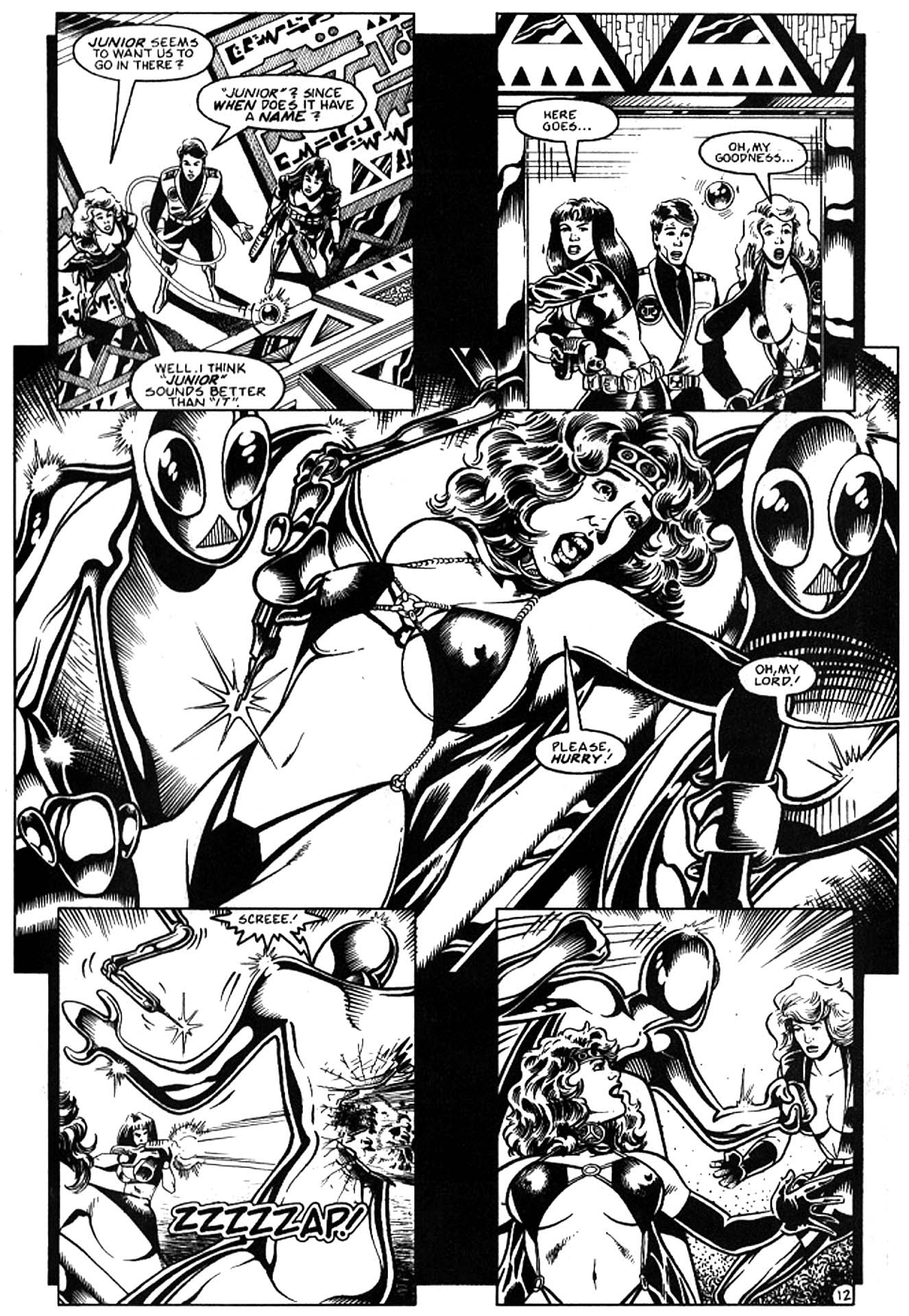 Read online Galaxina comic -  Issue #4 - 15