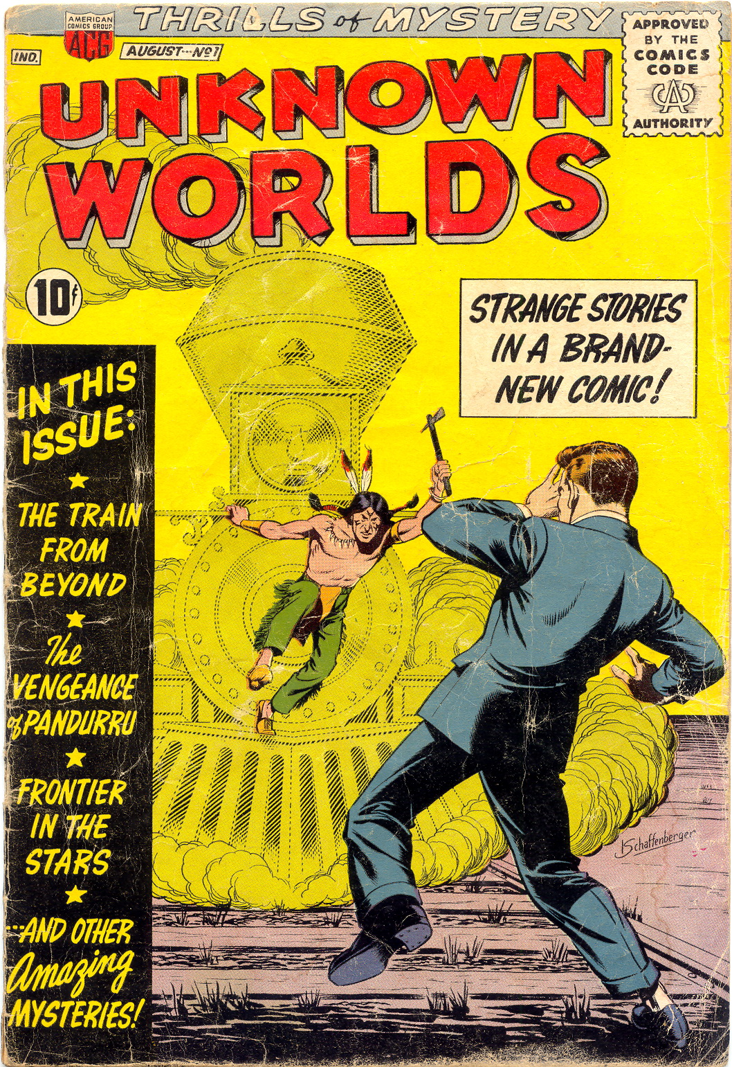 Read online Unknown Worlds comic -  Issue #1 - 1