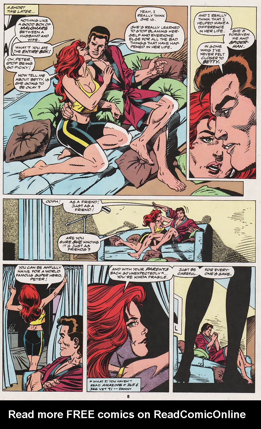 Read online Web of Spider-Man (1985) comic -  Issue #93 - 6