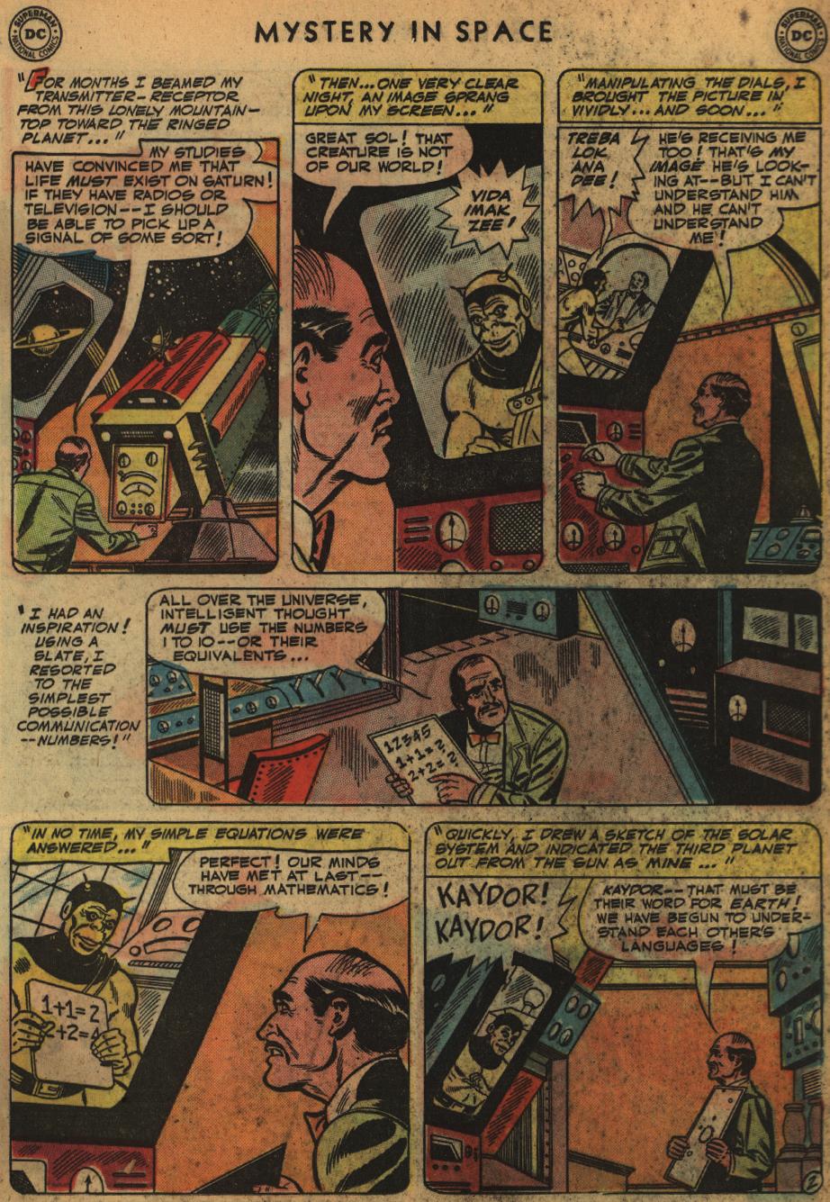 Read online Mystery in Space (1951) comic -  Issue #7 - 13