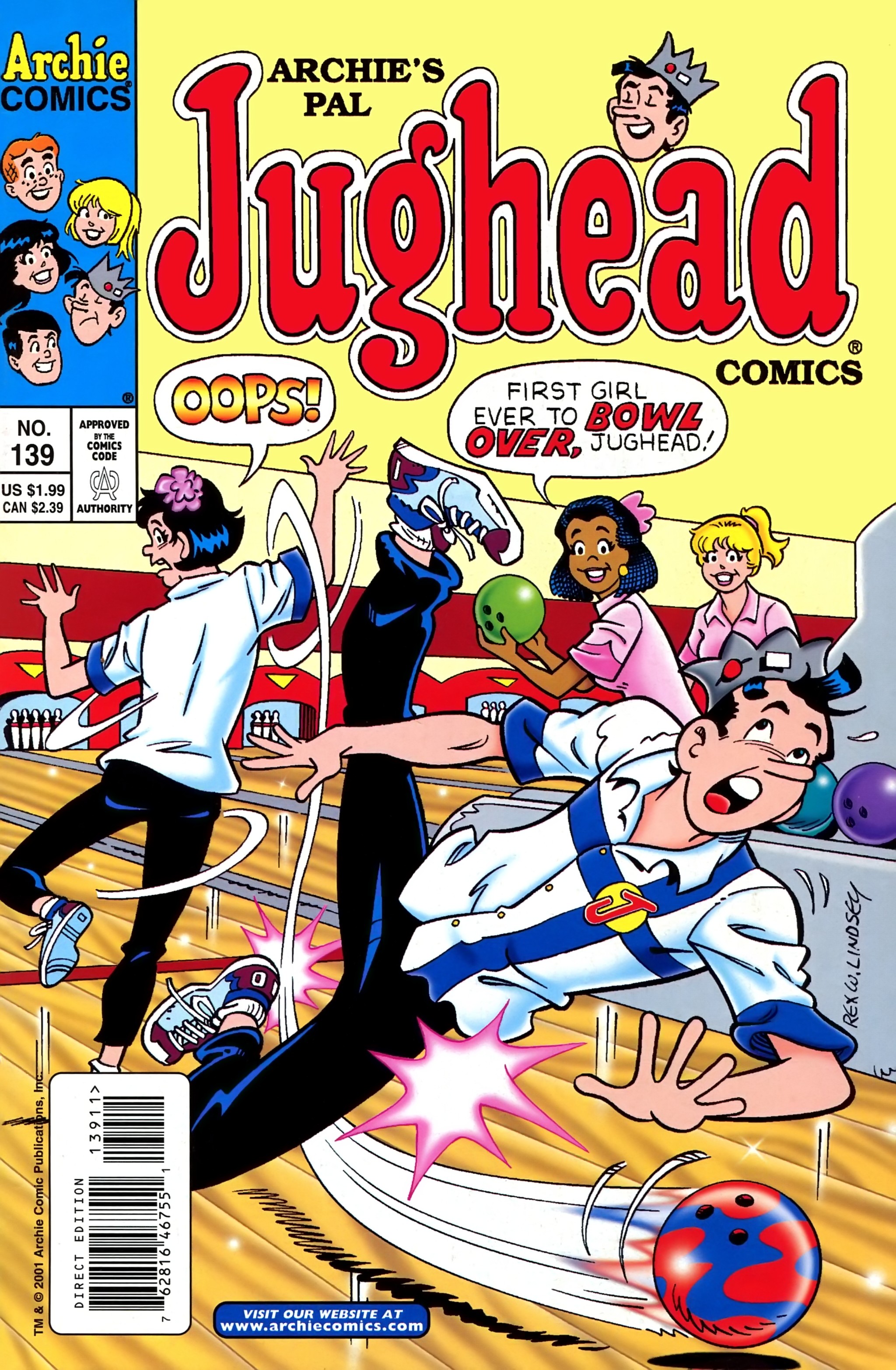 Read online Archie's Pal Jughead Comics comic -  Issue #139 - 1