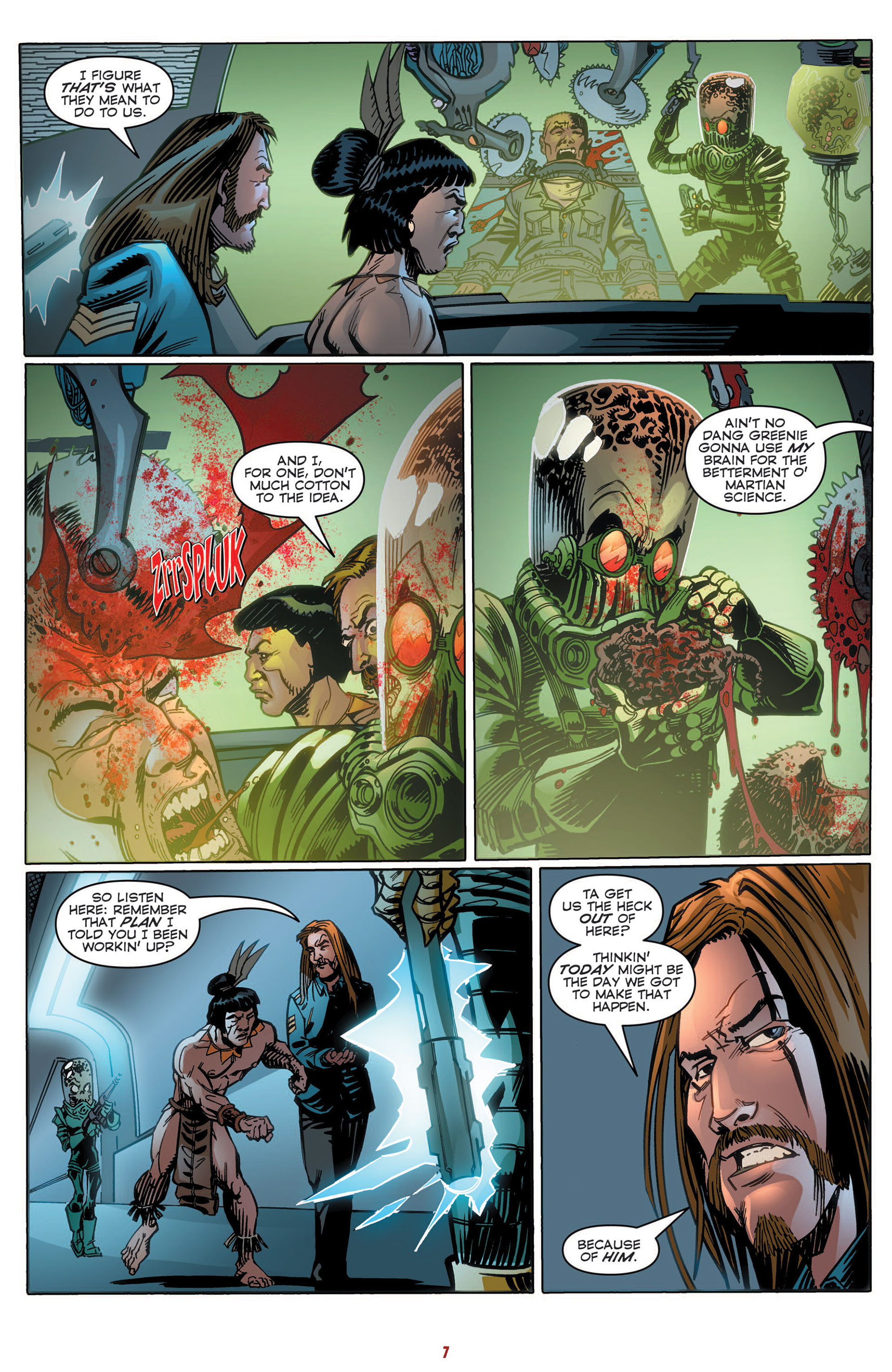 Read online Mars Attacks comic Issue 4