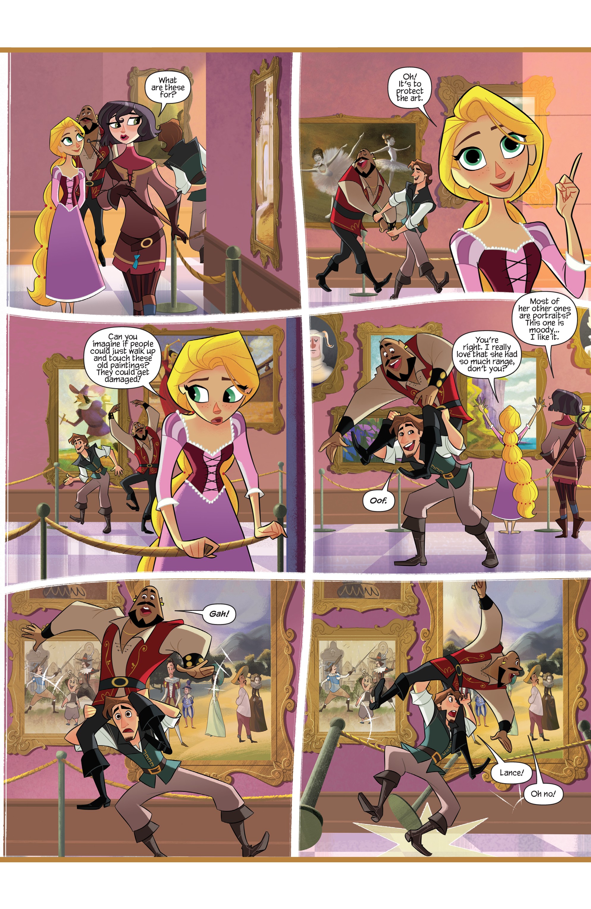 Read online Tangled: The Series: Hair and Now comic -  Issue #3 - 5