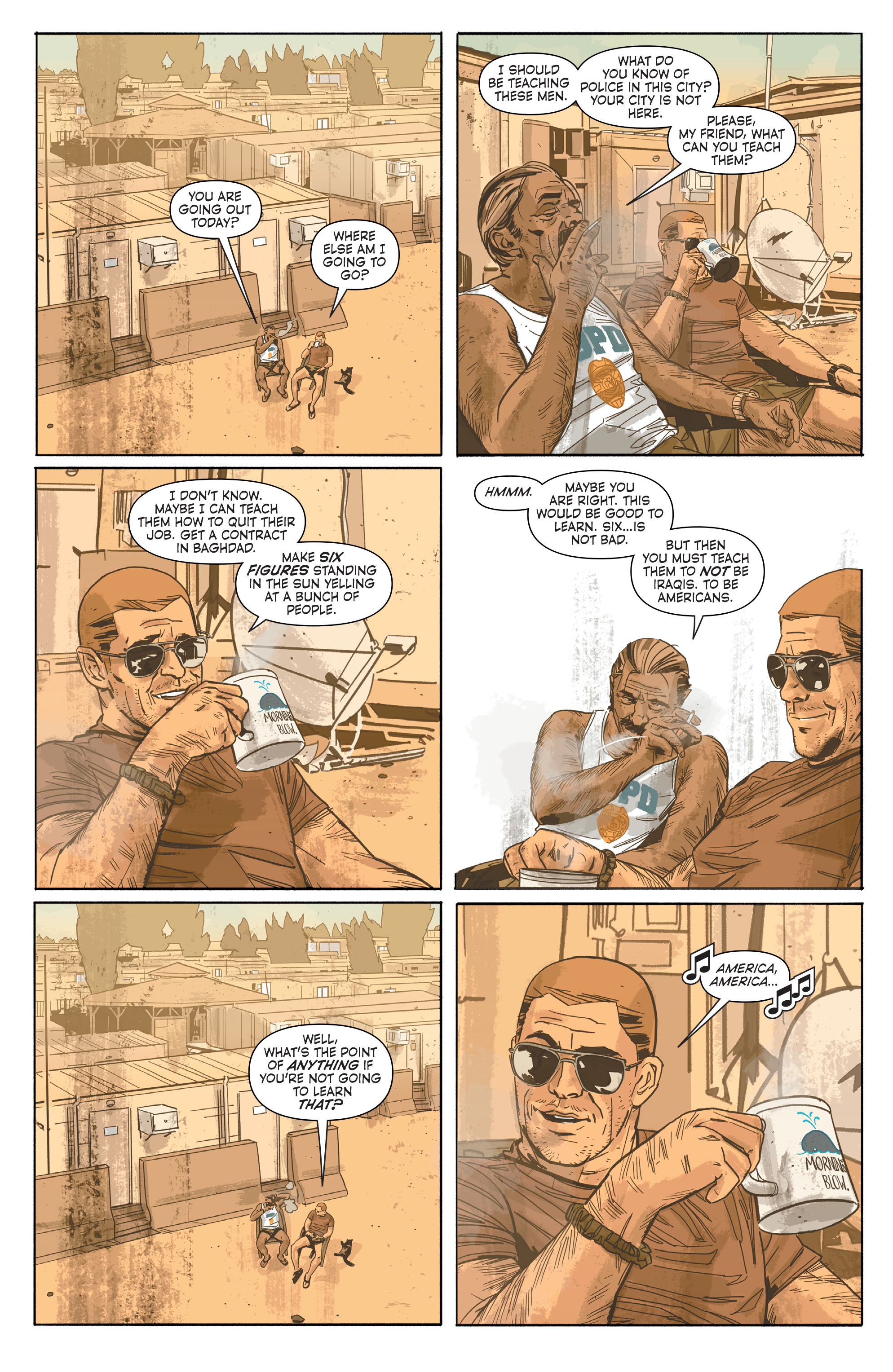 Read online The Sheriff of Babylon comic -  Issue #6 - 2