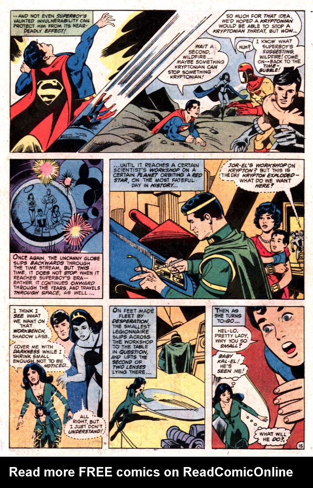 Read online Superboy (1949) comic -  Issue #255 - 16