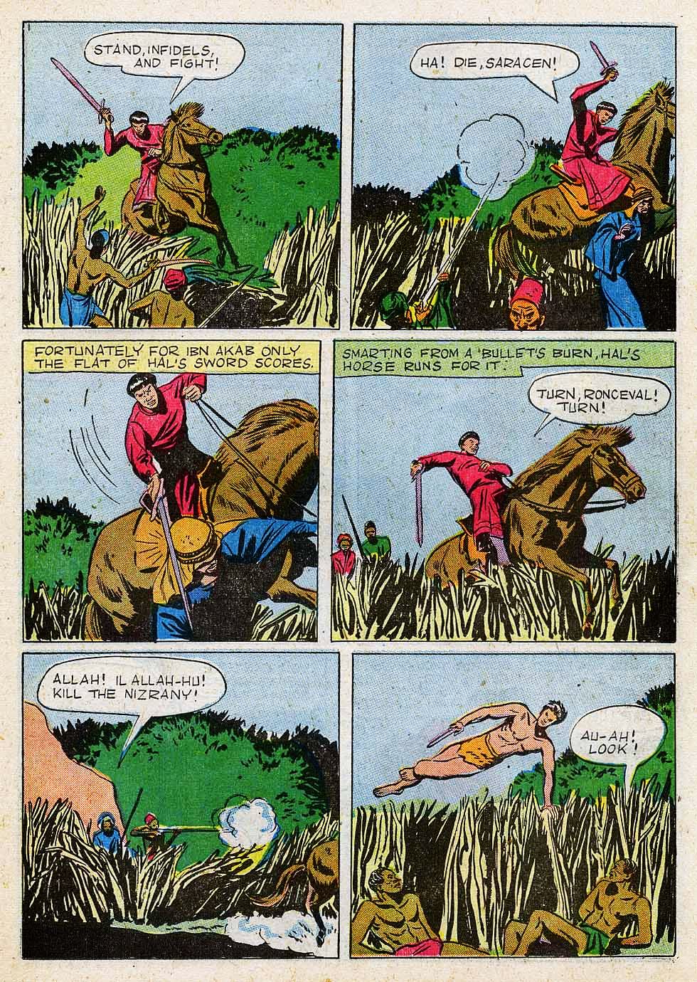 Read online Tarzan (1948) comic -  Issue #13 - 23