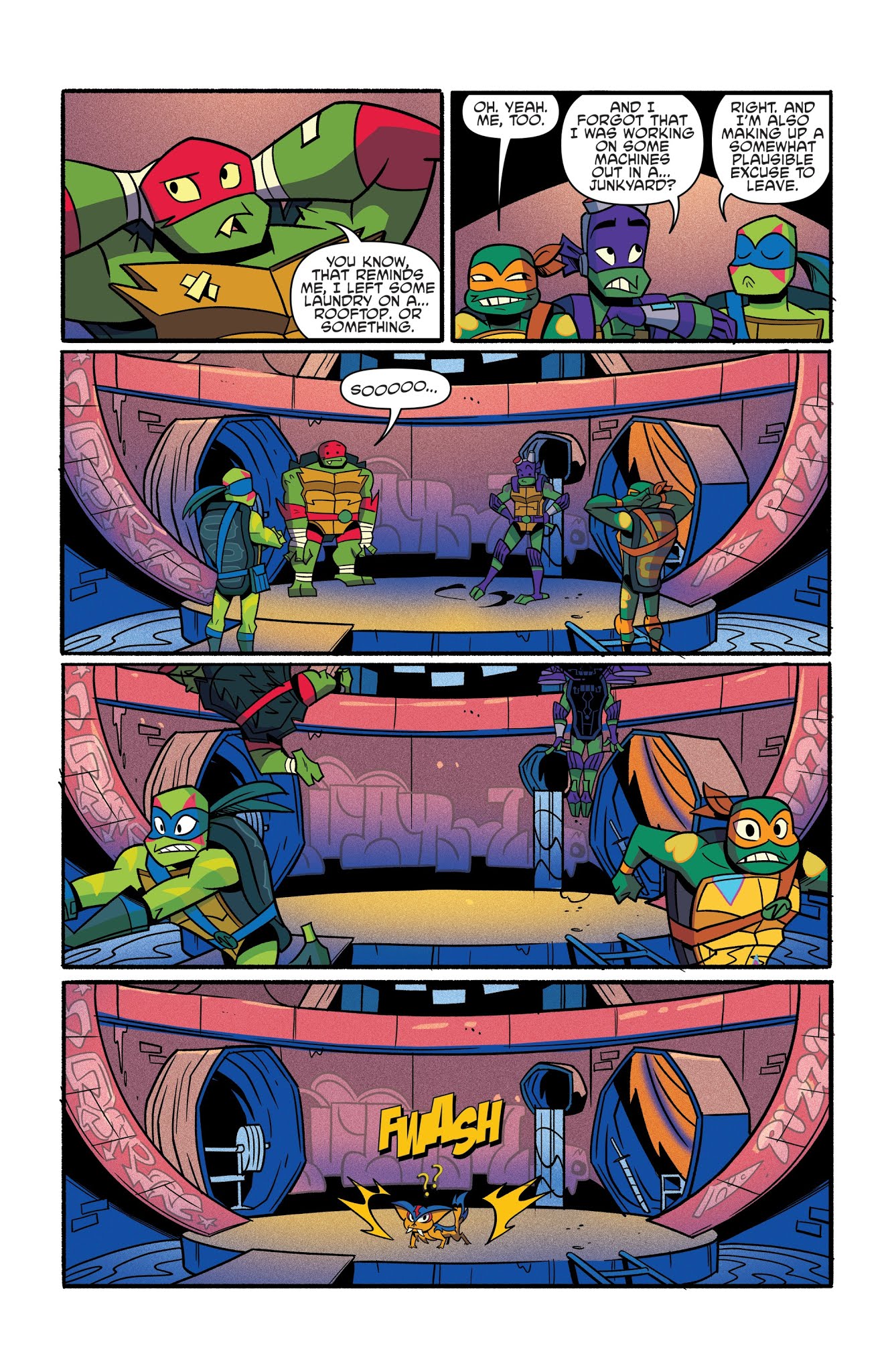 Read online Rise of the Teenage Mutant Ninja Turtles comic -  Issue #3 - 8