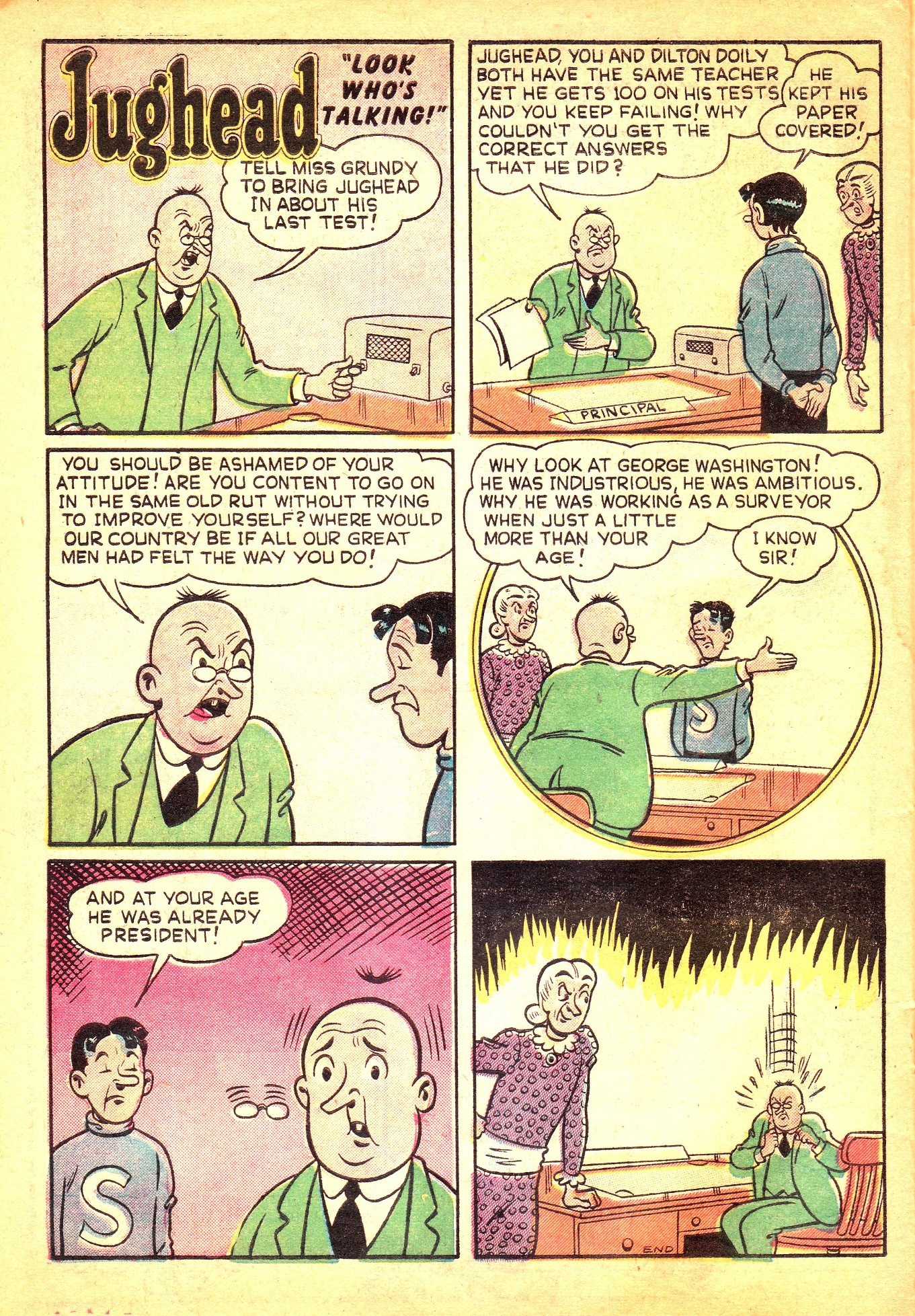 Read online Archie's Pal Jughead comic -  Issue #14 - 28