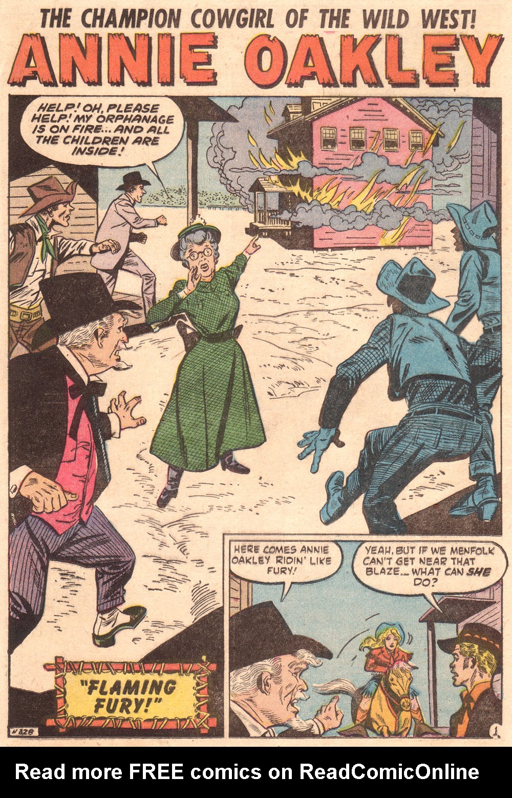 Read online Annie Oakley comic -  Issue #9 - 17