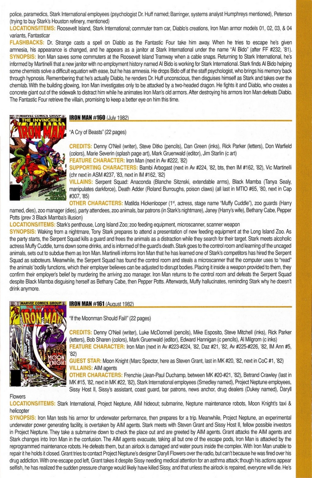 Read online Official Index to the Marvel Universe comic -  Issue #5 - 41