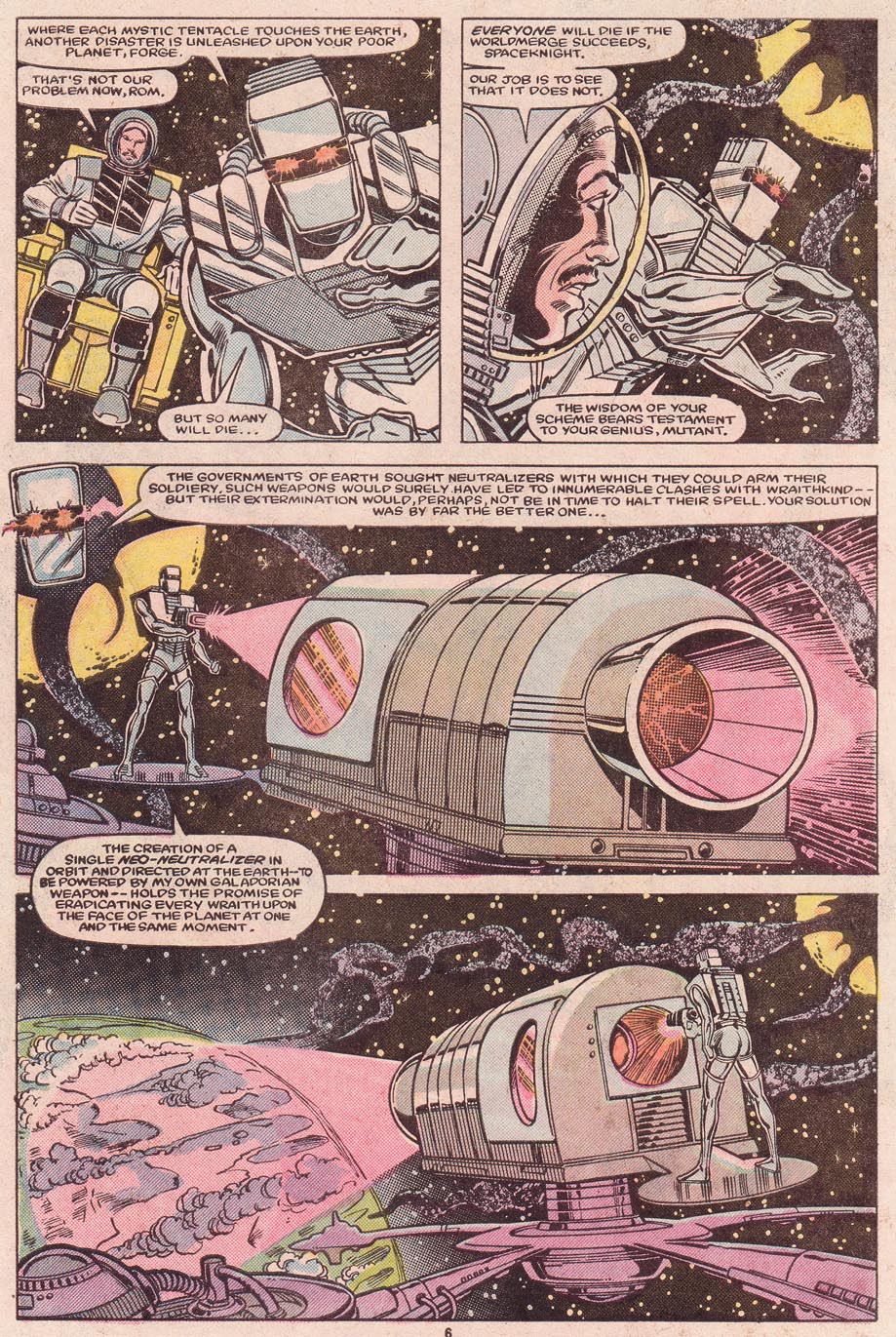 Read online ROM (1979) comic -  Issue #63 - 7