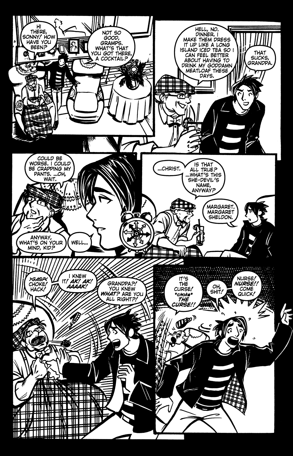 Read online Scooter Girl comic -  Issue #3 - 16
