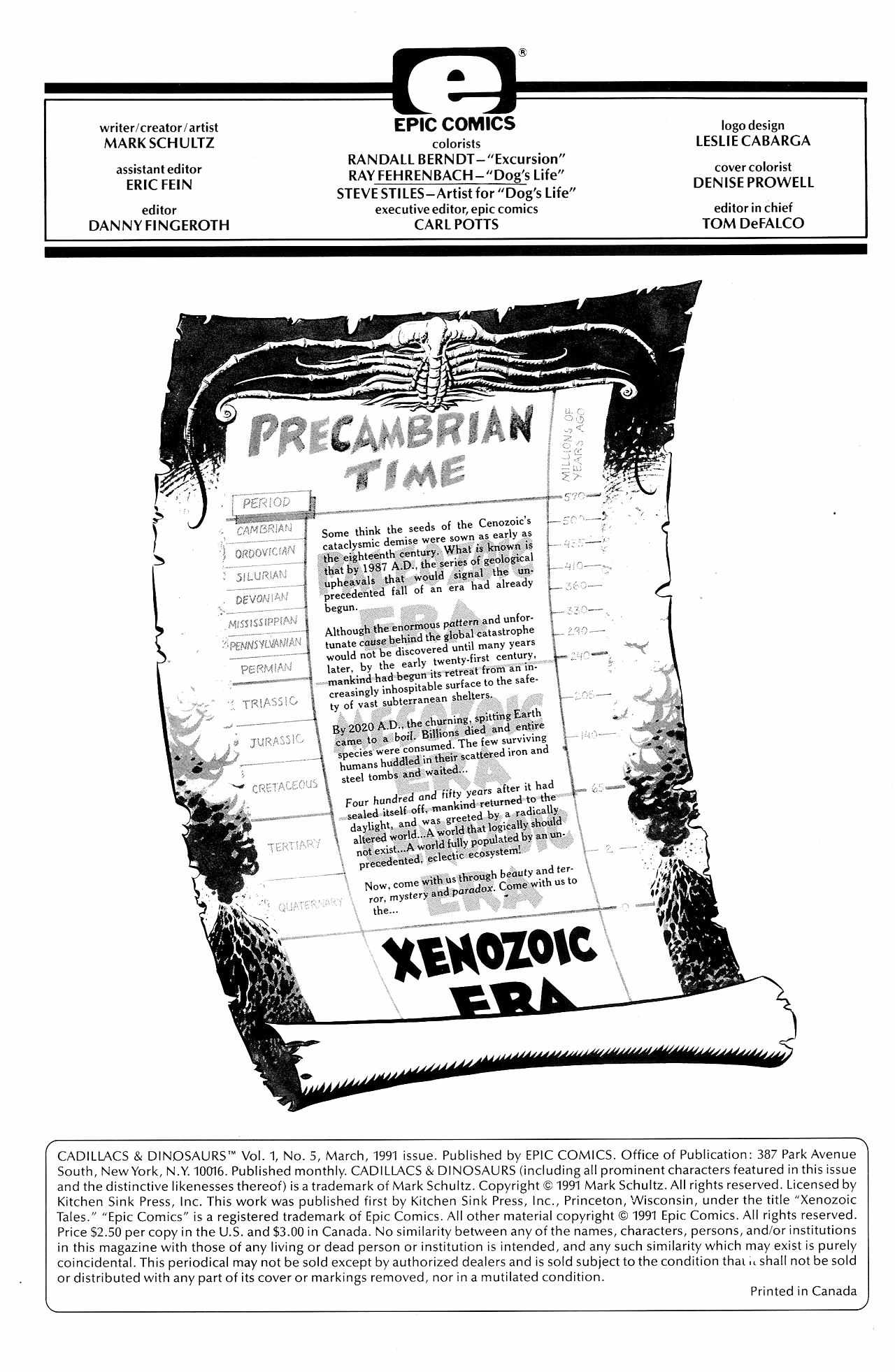 Read online Cadillacs & Dinosaurs comic -  Issue #5 - 2