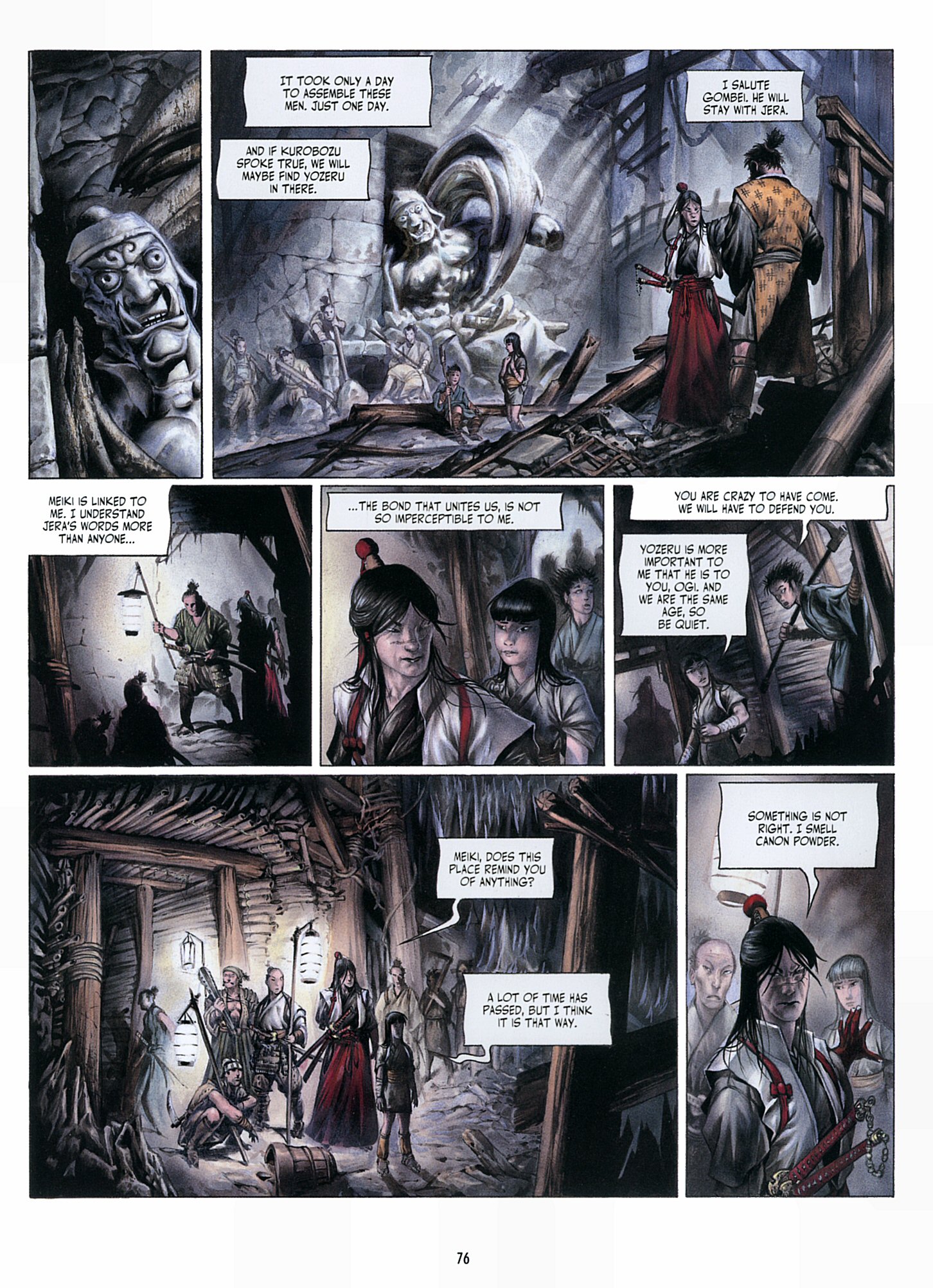 Read online Legend of the Scarlet Blades comic -  Issue # TPB - 77