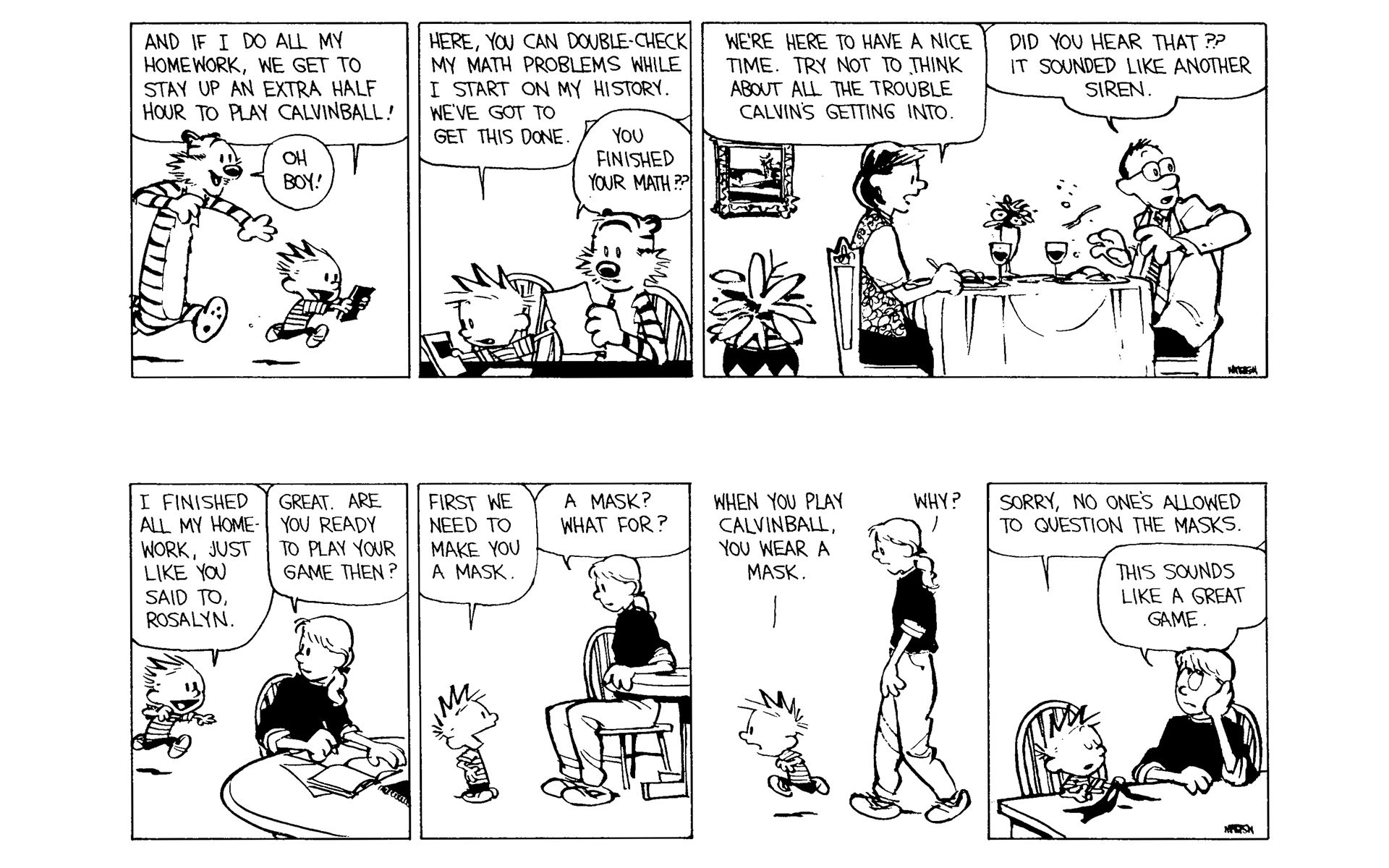 Read online Calvin and Hobbes comic -  Issue #11 - 98