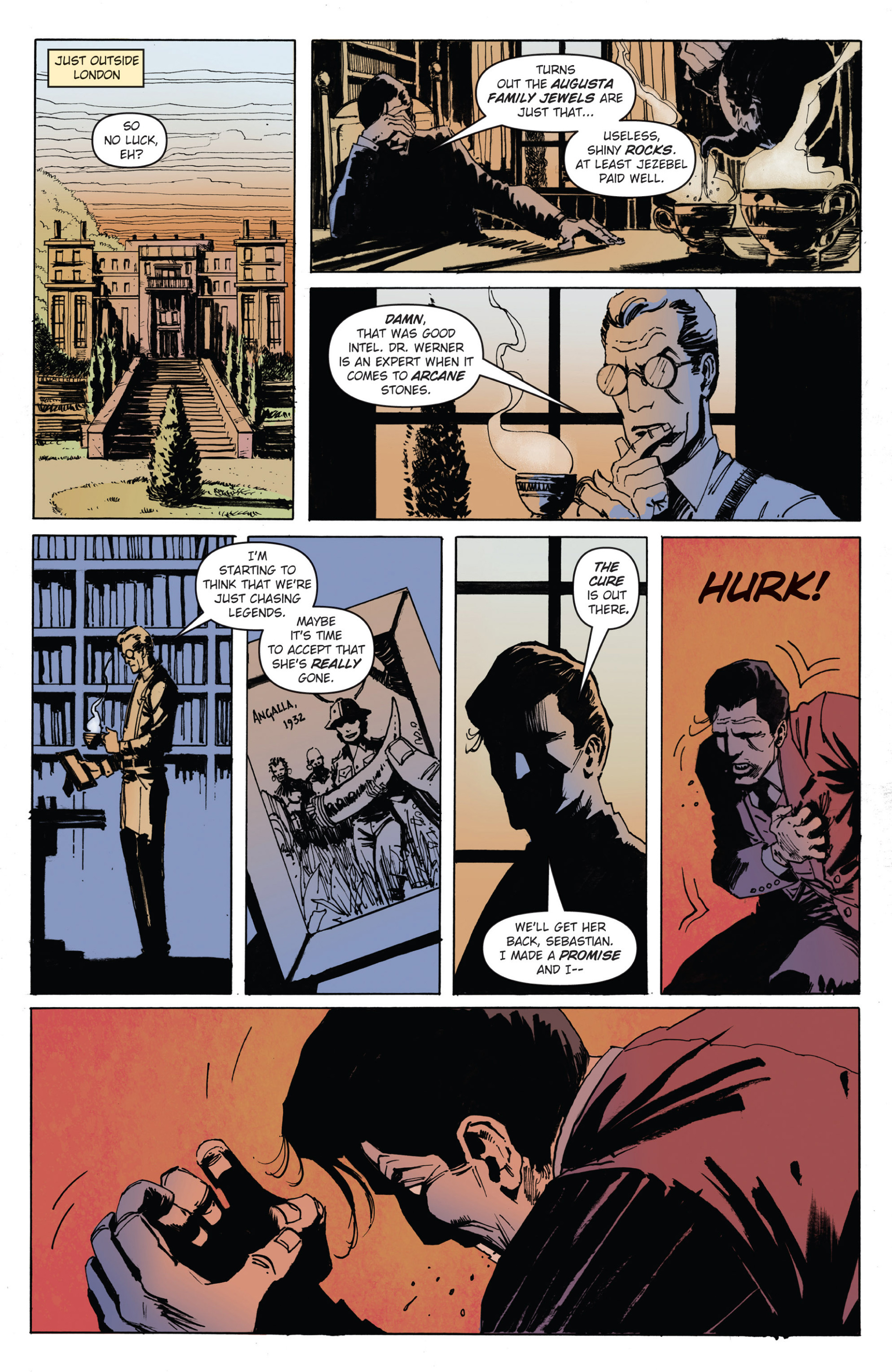 Read online Five Ghosts comic -  Issue #1 - 11