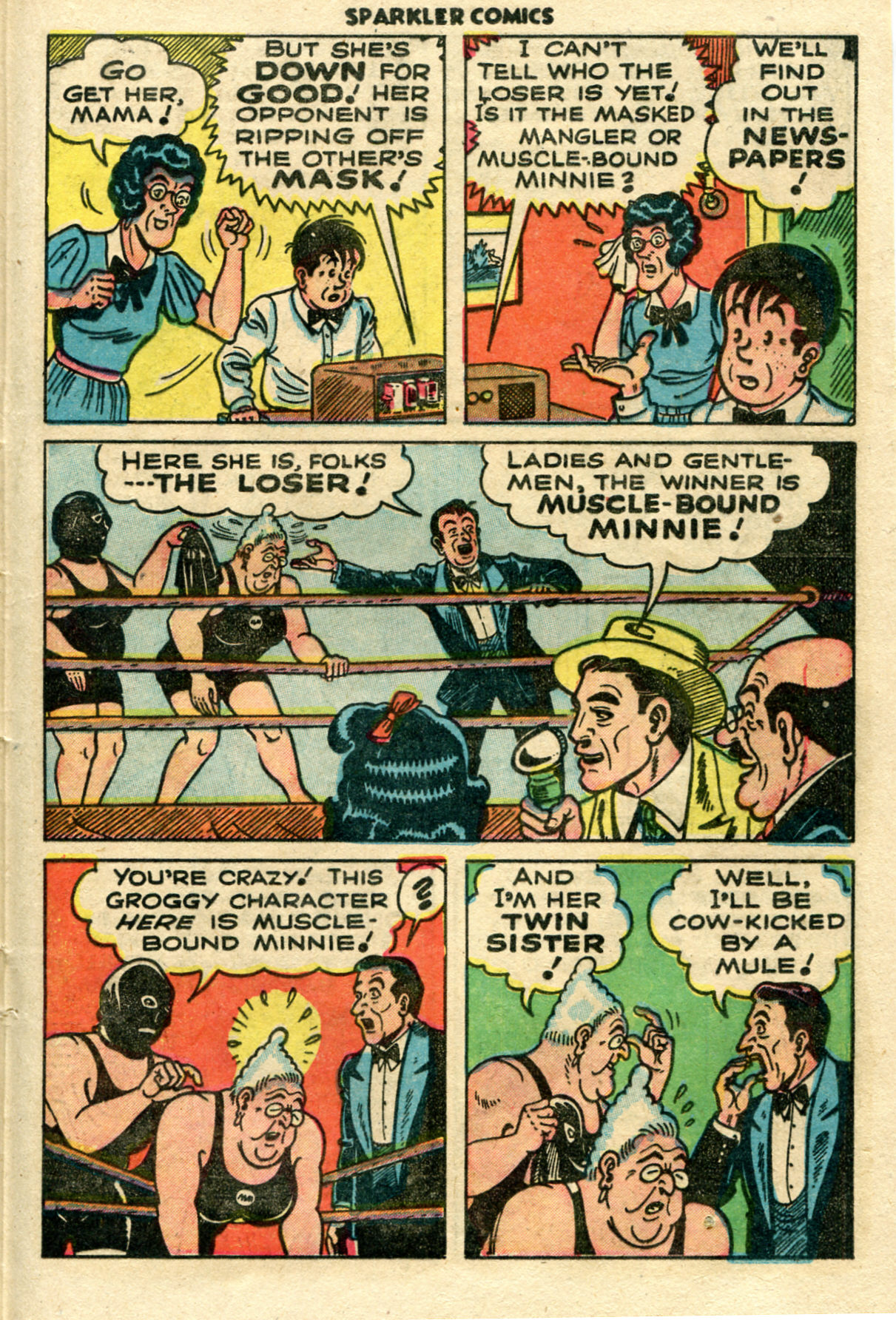 Read online Sparkler Comics comic -  Issue #92 - 35