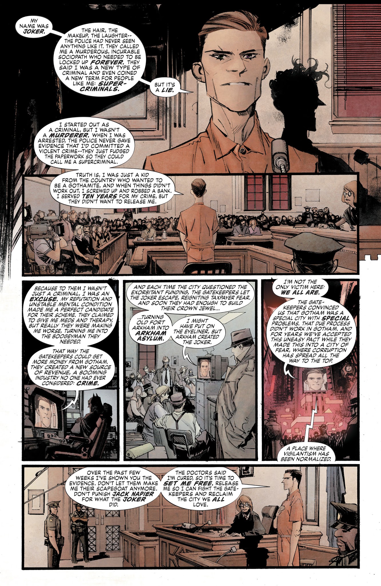 Read online Batman: White Knight comic -  Issue #2 - 4