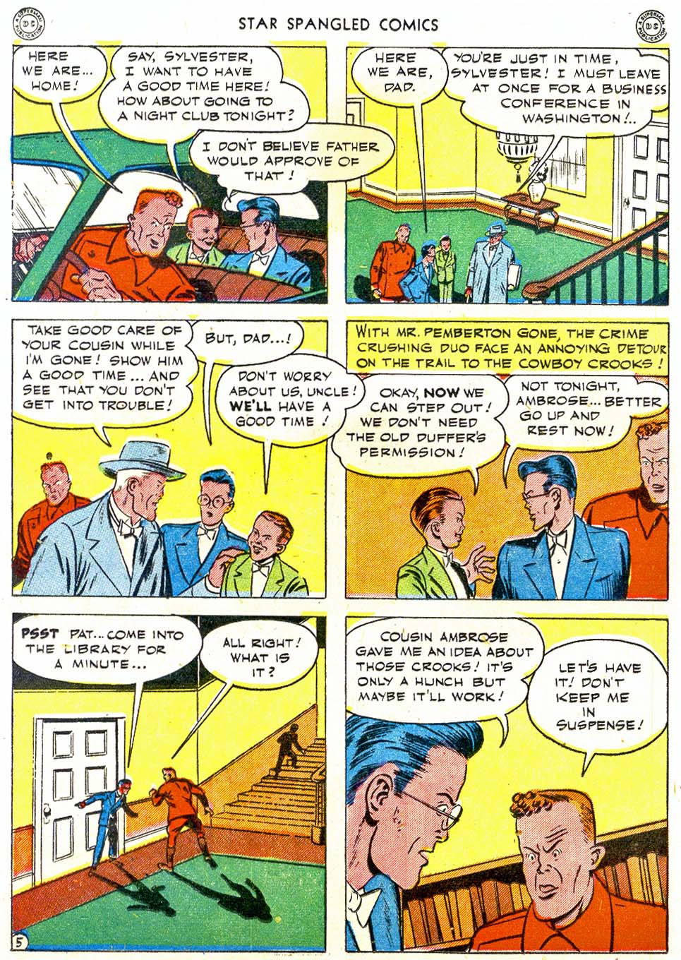 Read online Star Spangled Comics comic -  Issue #37 - 34