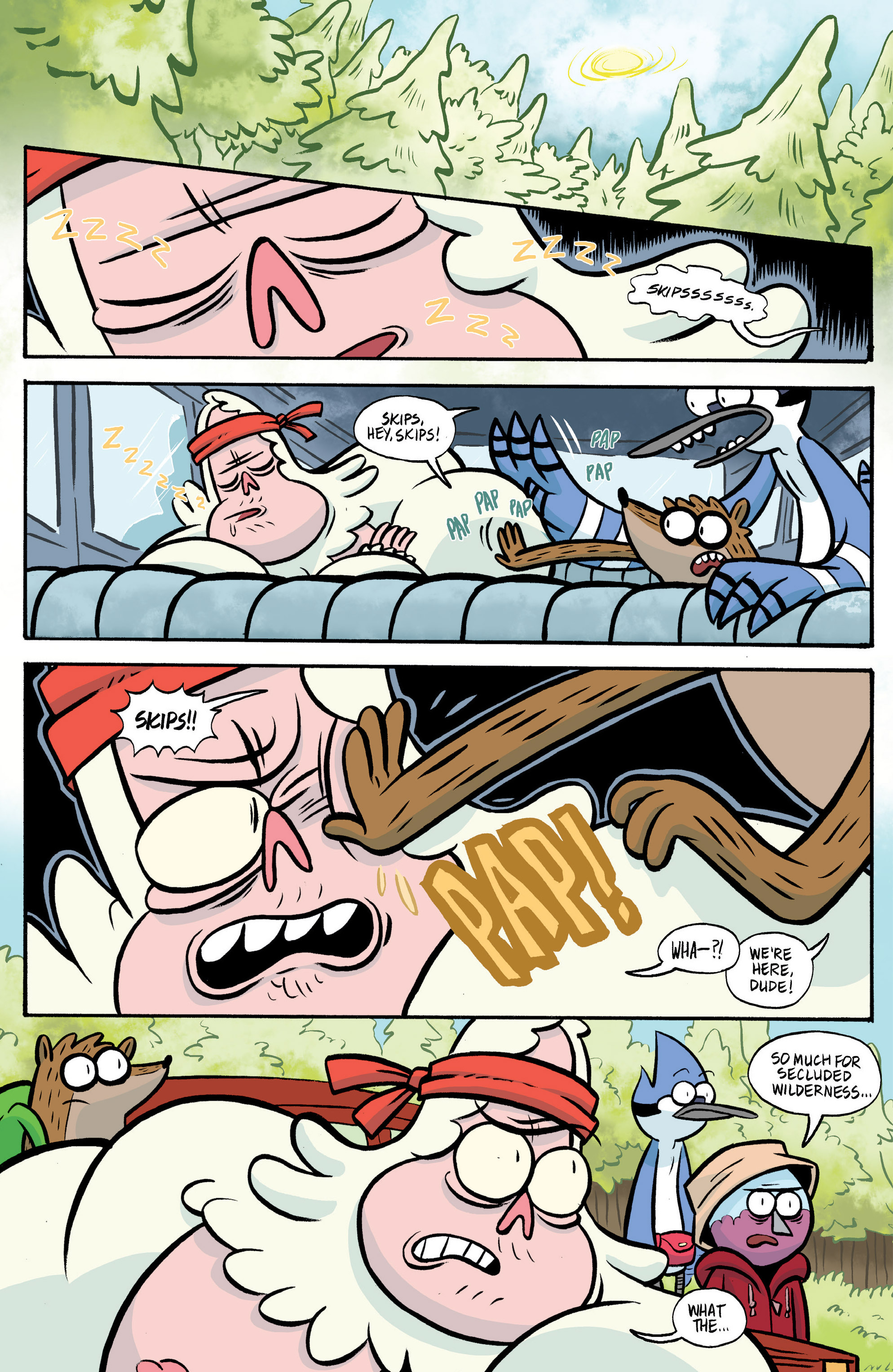 Read online Regular Show: Skips comic -  Issue #1 - 10
