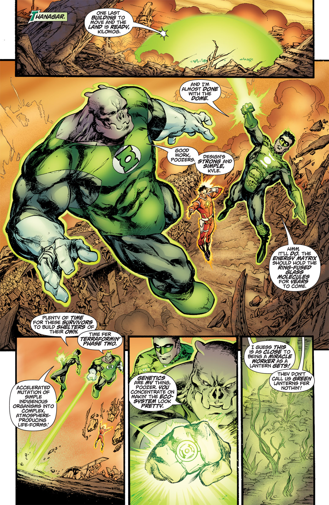 Read online Rann/Thanagar War comic -  Issue #5 - 6