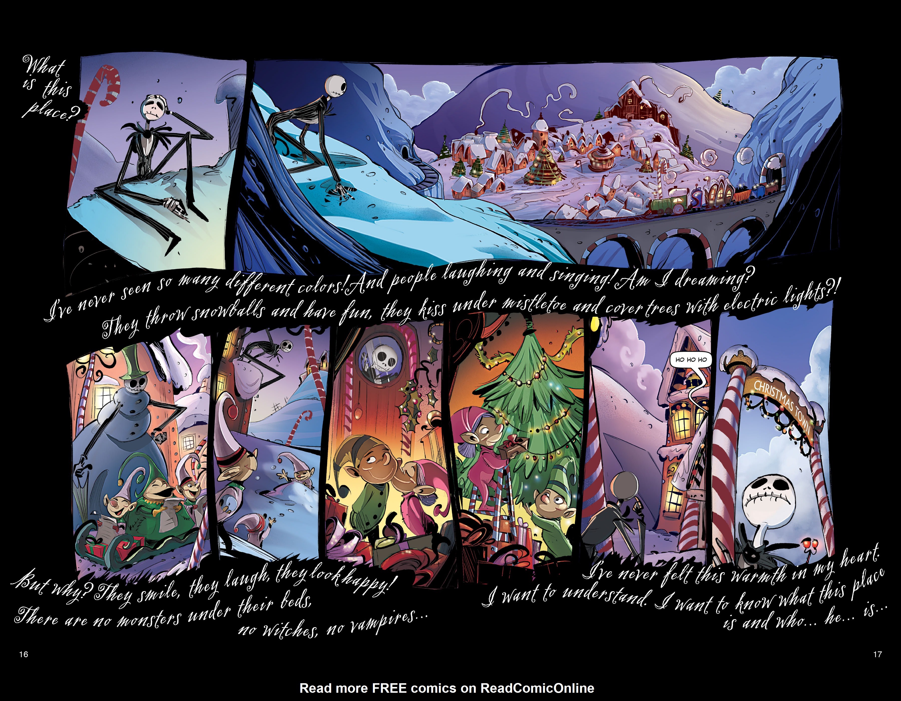 Read online Disney The Nightmare Before Christmas: The Story of the Movie in Comics comic -  Issue # Full - 16