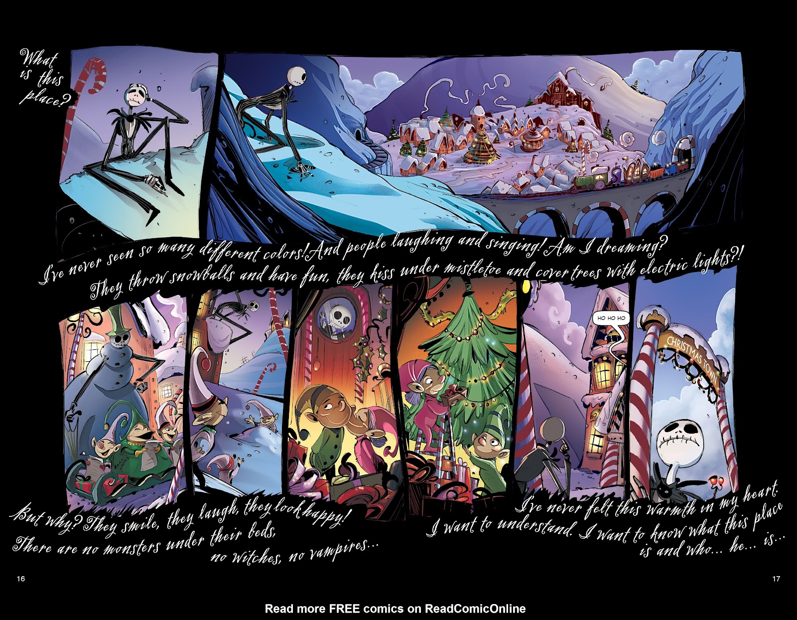 Disney The Nightmare Before Christmas: The Story of the Movie in Comics issue Full - Page 16