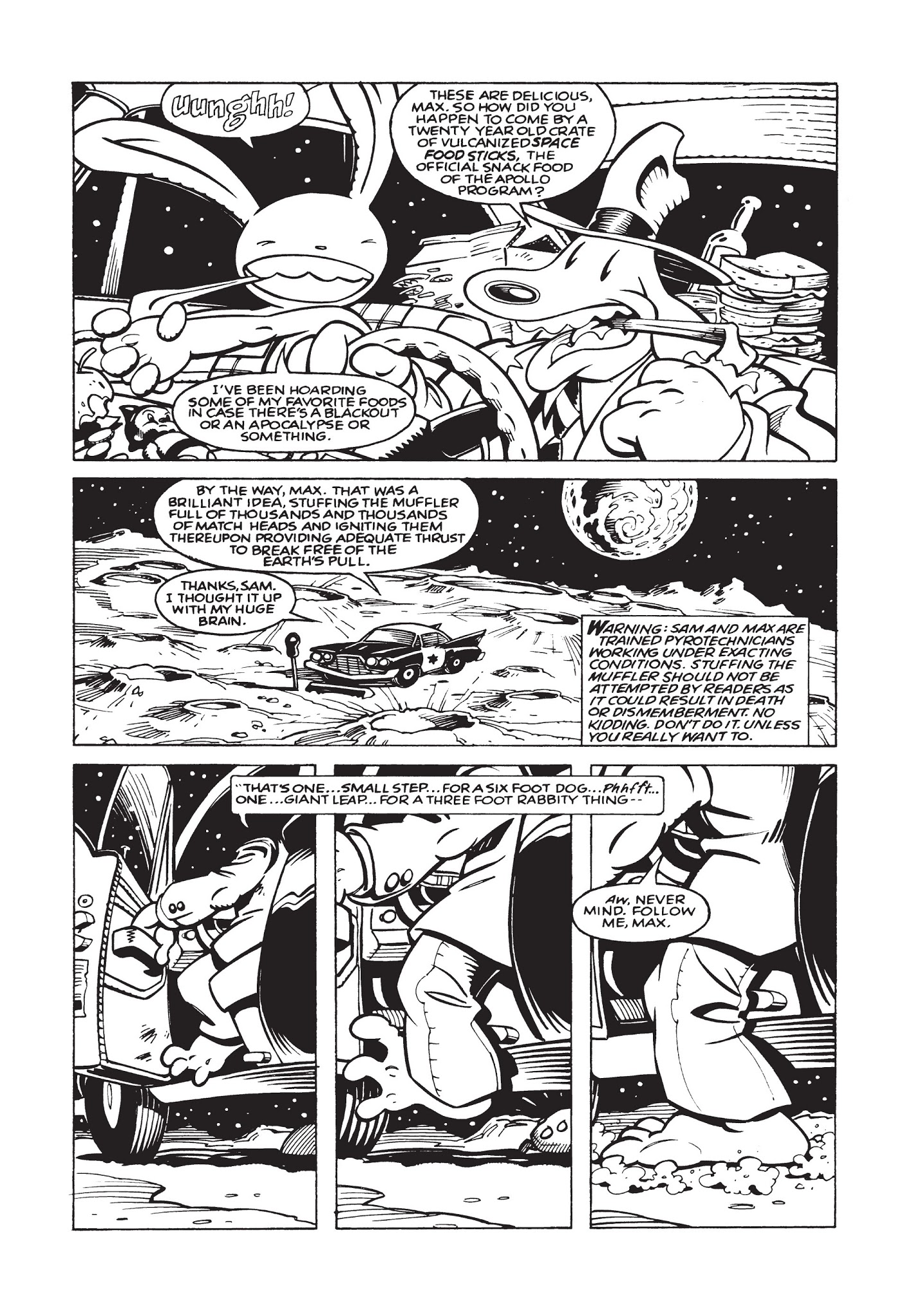 Read online Sam & Max Surfin' The Highway comic -  Issue # TPB - 95