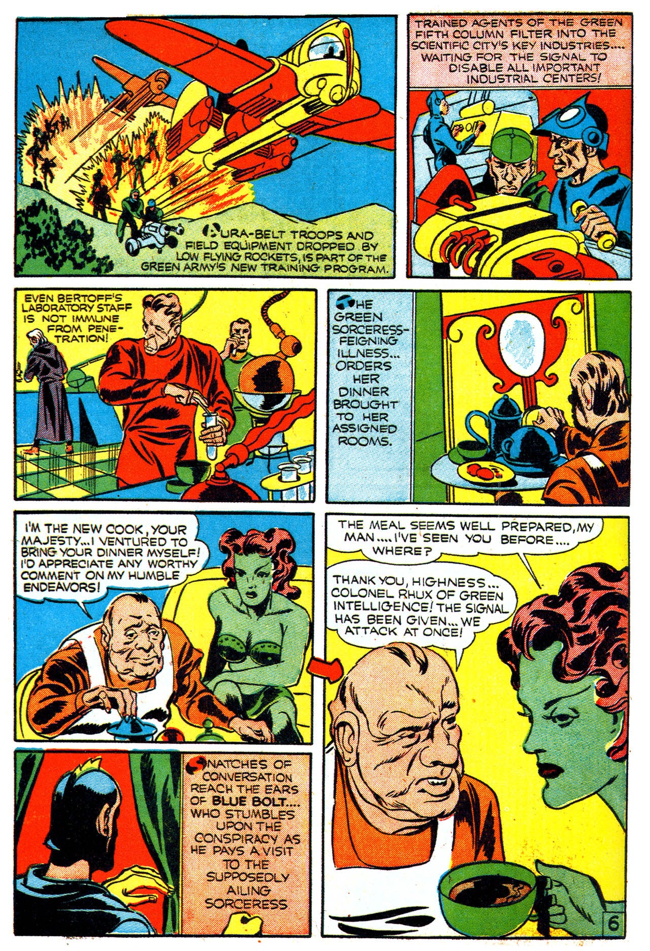 Read online Blue Bolt comic -  Issue # TPB - 56