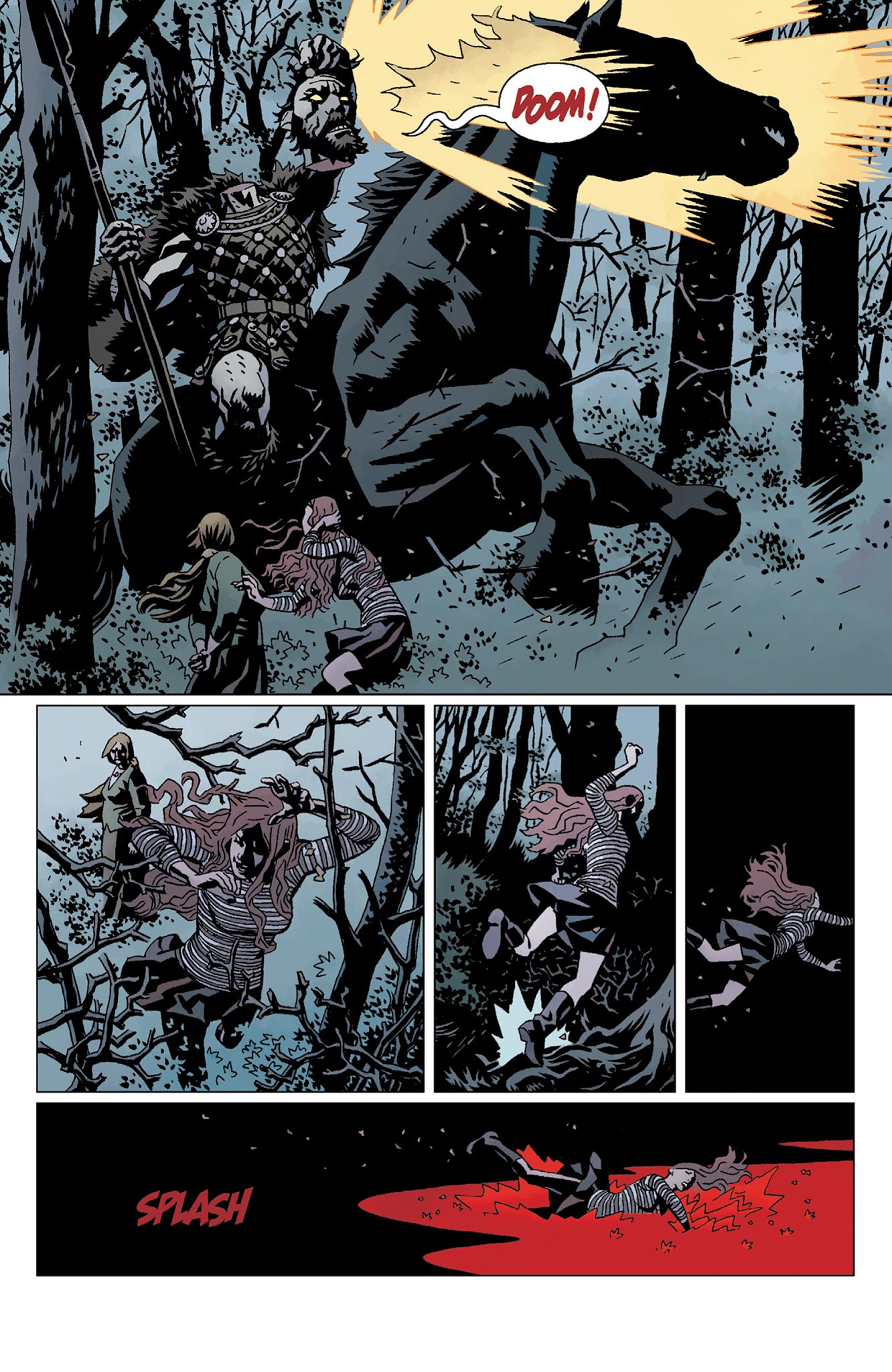 Read online Hellboy: The Storm And The Fury comic -  Issue # TPB - 132