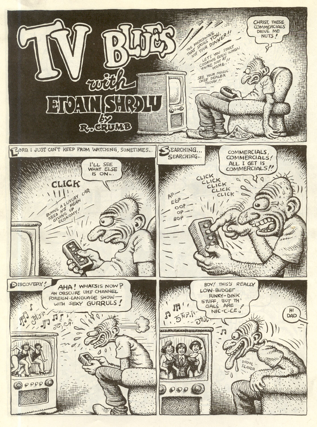 Read online Weirdo comic -  Issue #1 - 4