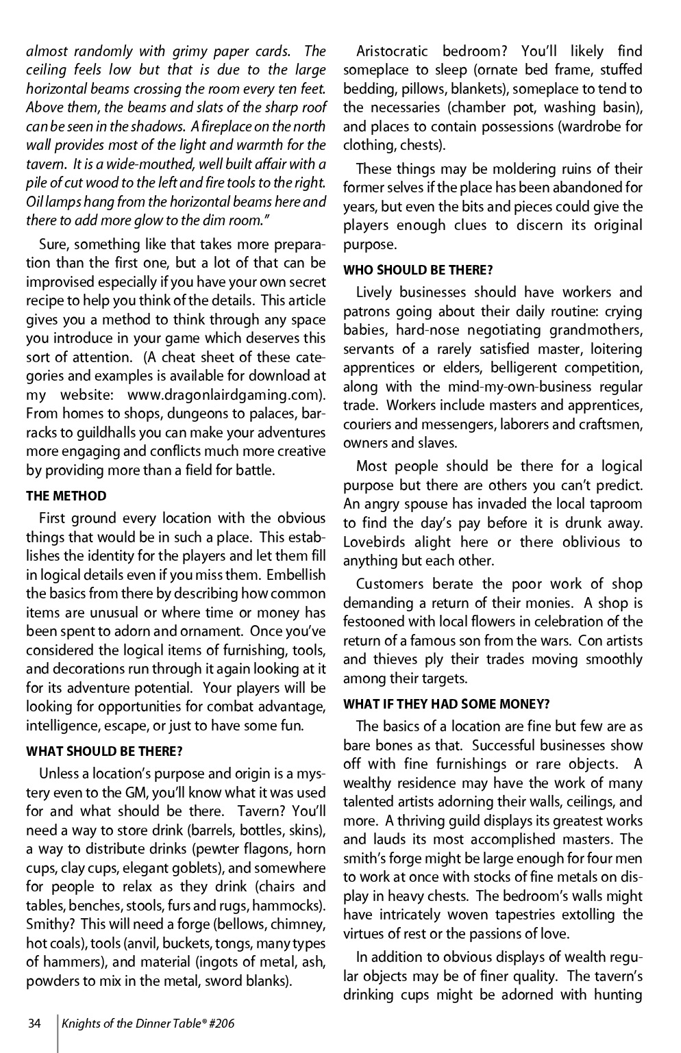 Read online Knights of the Dinner Table comic -  Issue #206 - 36