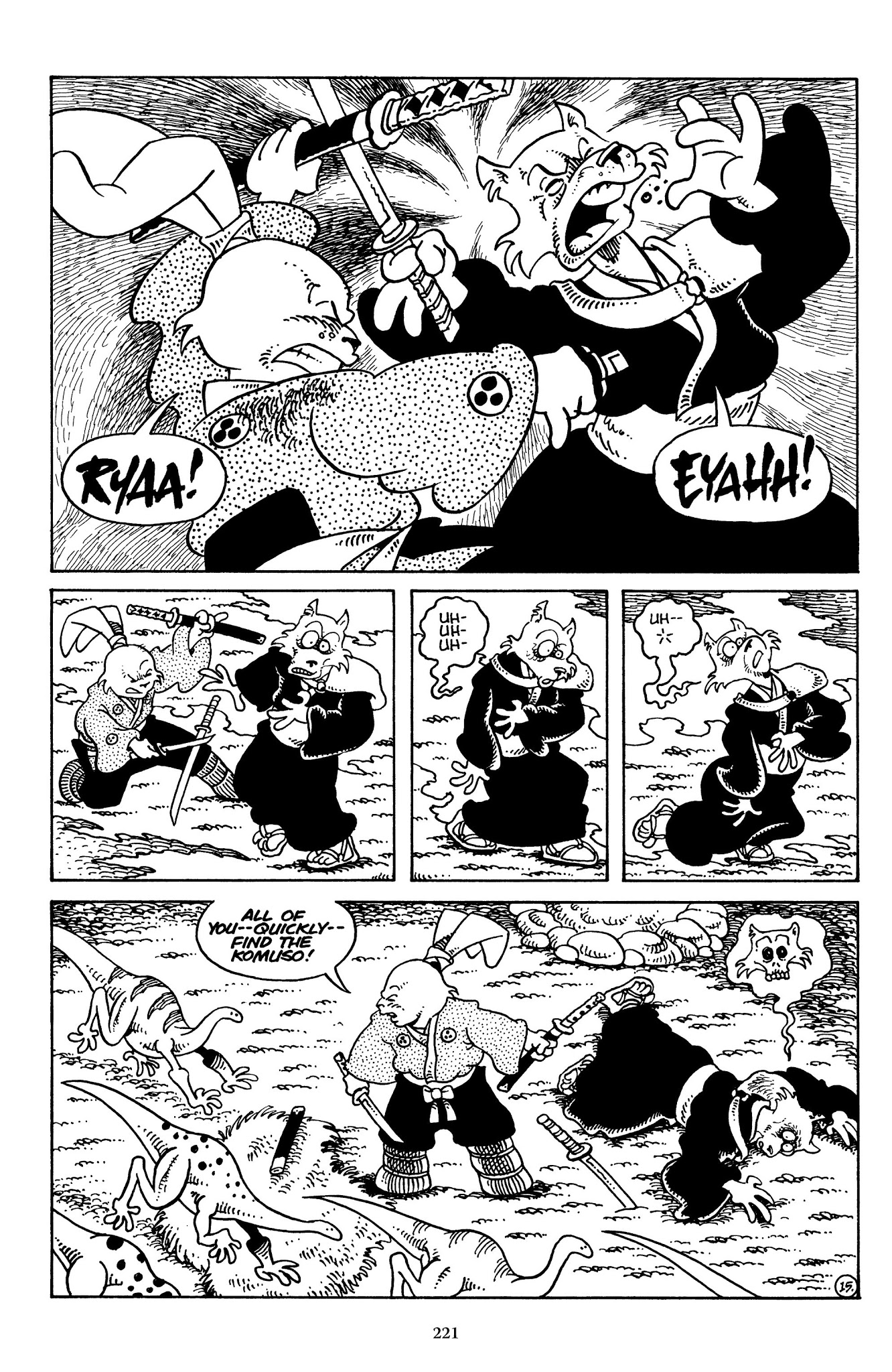 Read online The Usagi Yojimbo Saga comic -  Issue # TPB 1 - 218