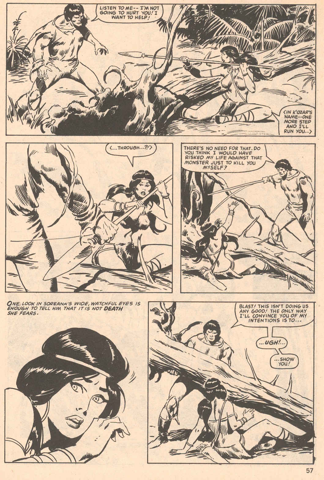 Read online The Savage Sword Of Conan comic -  Issue #66 - 57
