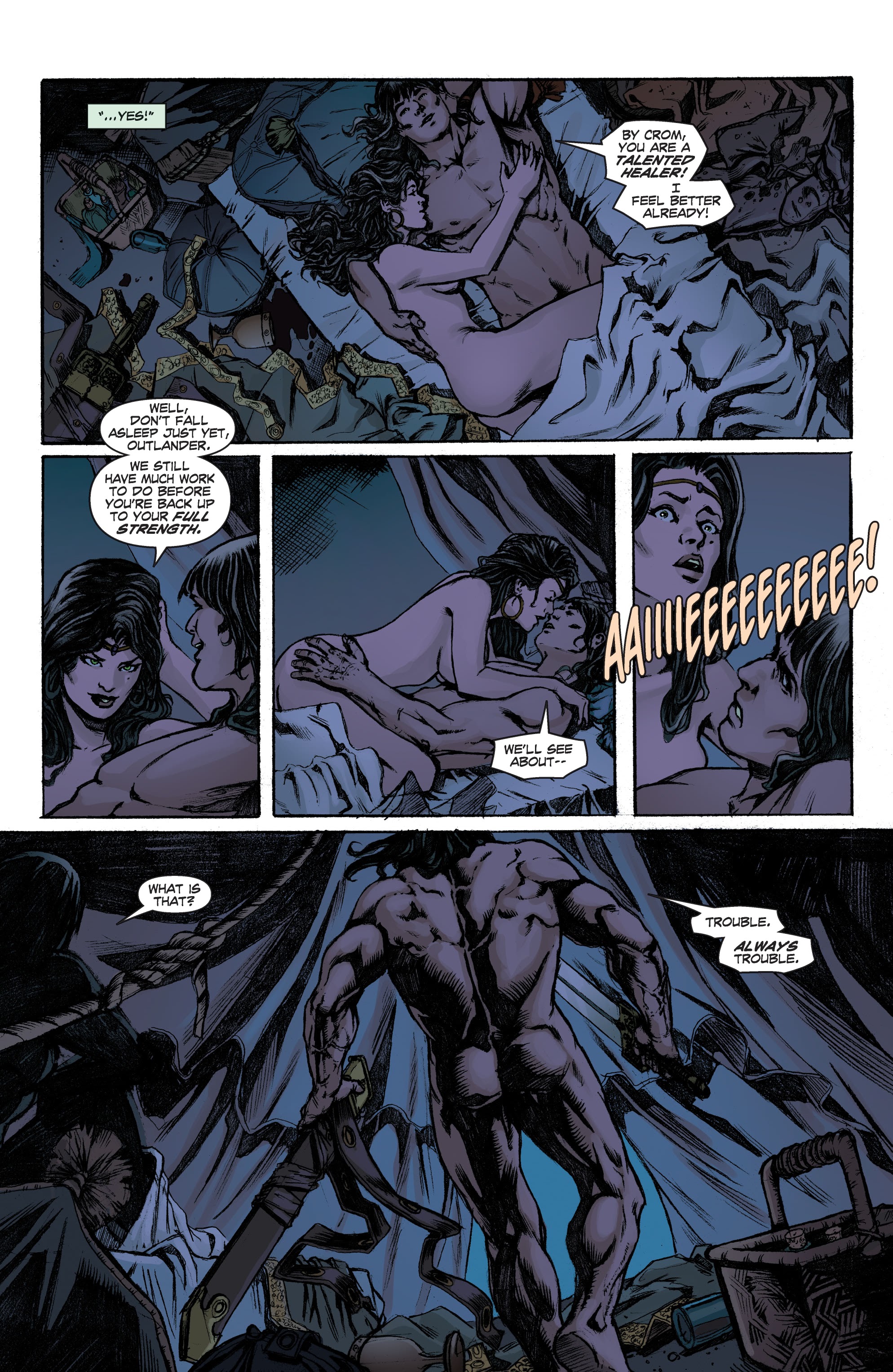 Read online Conan Chronicles Epic Collection comic -  Issue # TPB Blood In His Wake (Part 3) - 21