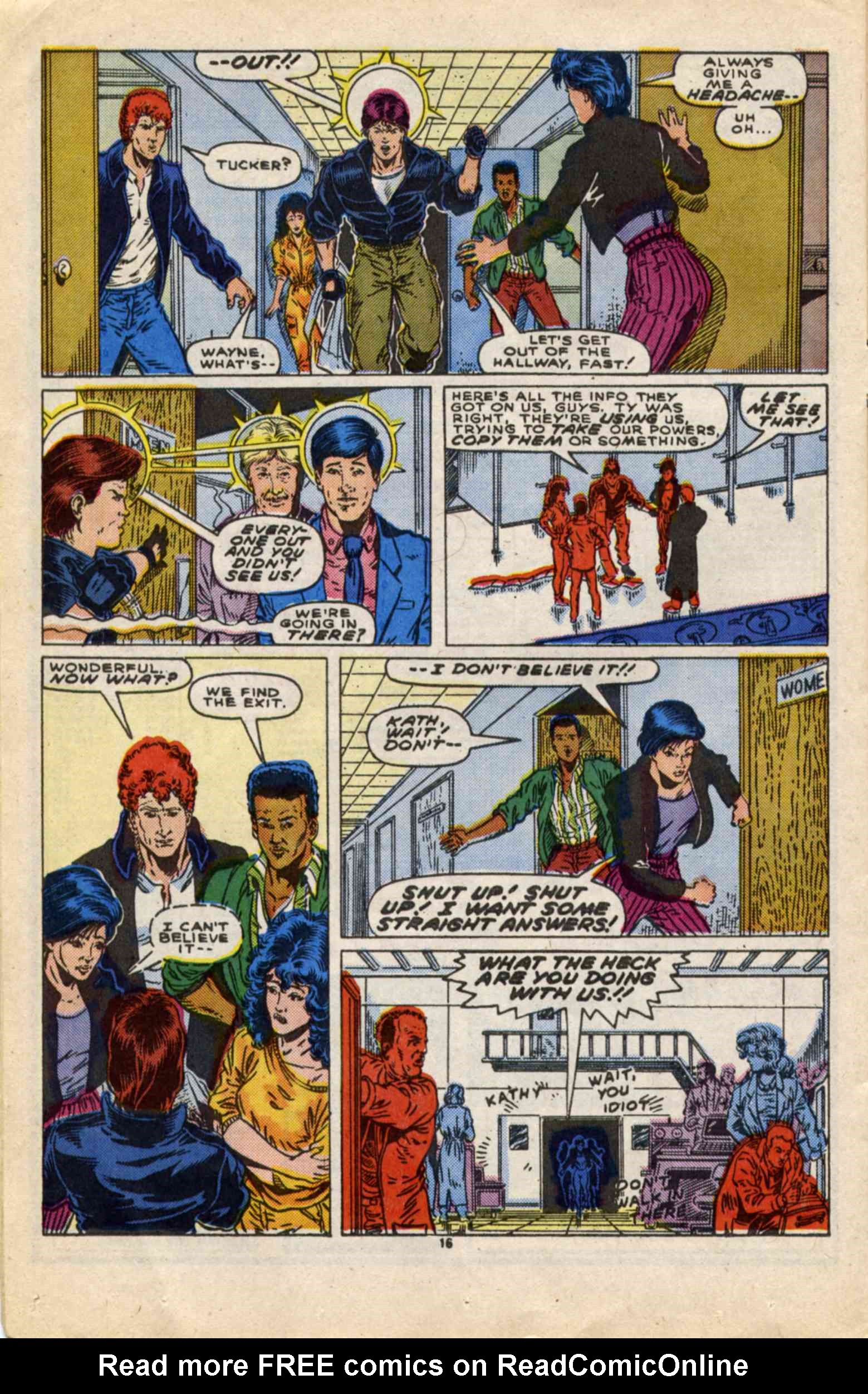 Read online Psi-Force comic -  Issue #16 - 17