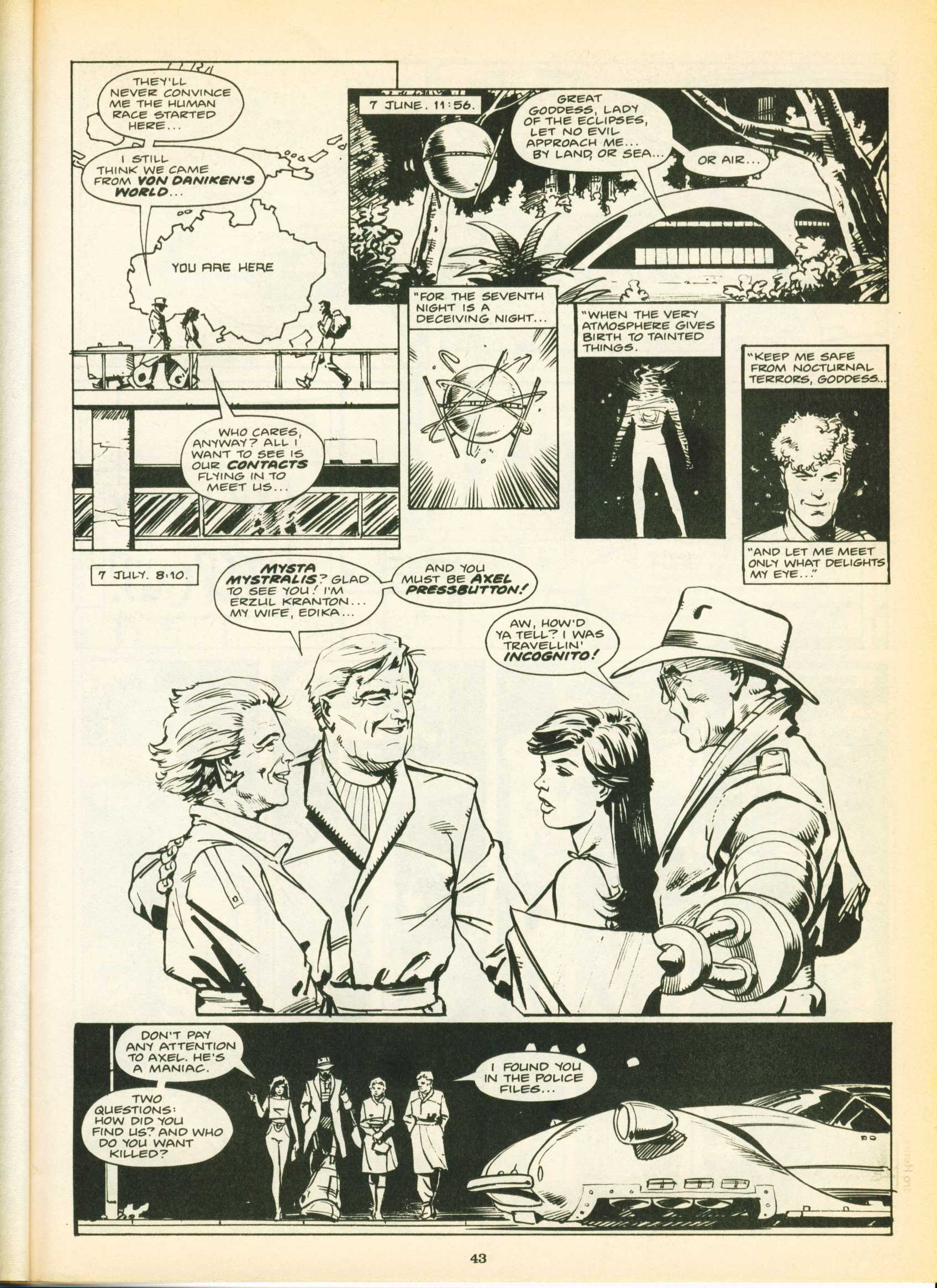 Read online Warrior comic -  Issue #15 - 43