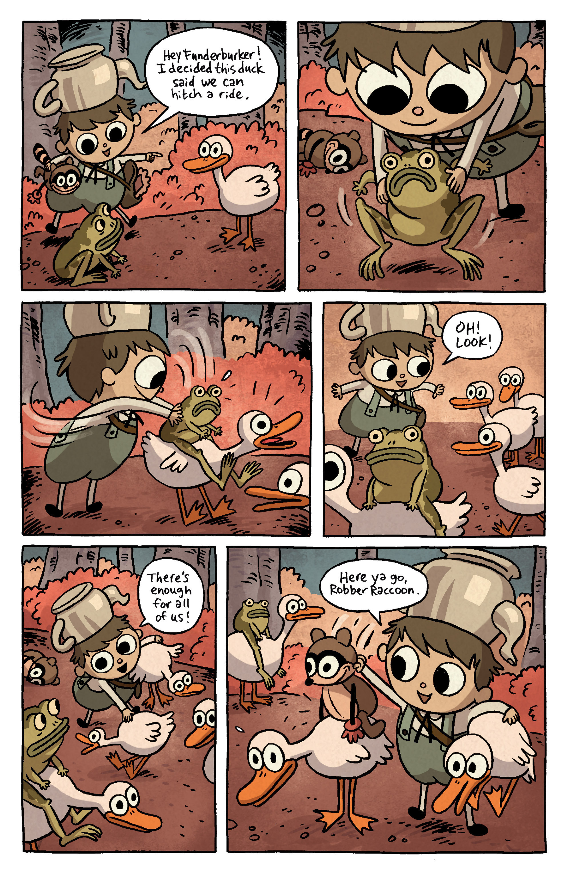Read online Over the Garden Wall (2016) comic -  Issue #3 - 4