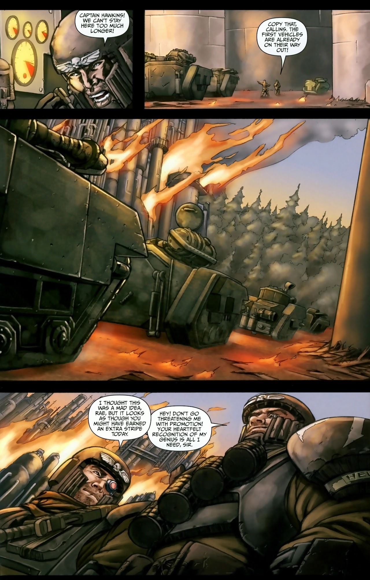 Read online Warhammer 40,000: Fire & Honour comic -  Issue #3 - 21