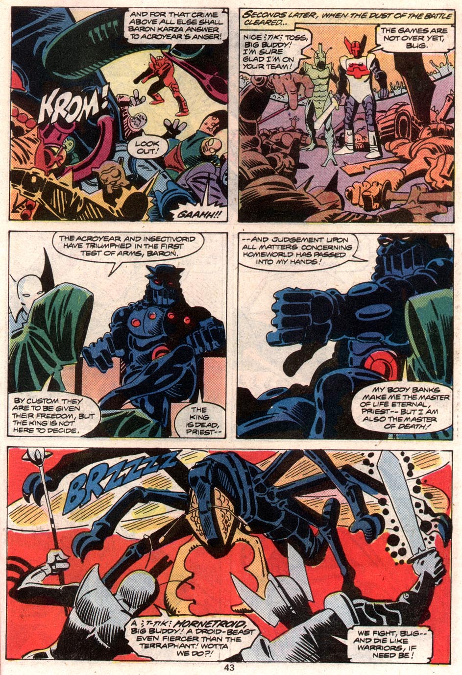 Read online Micronauts (1979) comic -  Issue # _Annual 1 - 32