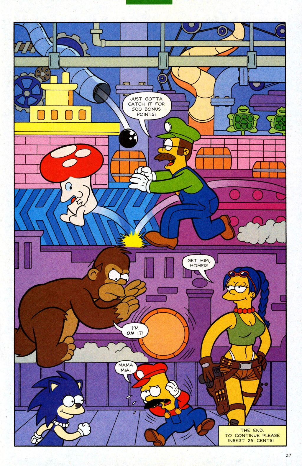 Read online Simpsons Comics comic -  Issue #110 - 28