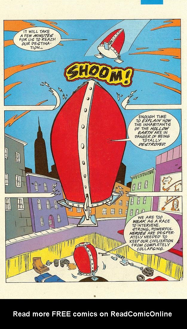 Read online Teenage Mutant Ninja Turtles Presents: Donatello and Leatherhead comic -  Issue #1 - 8